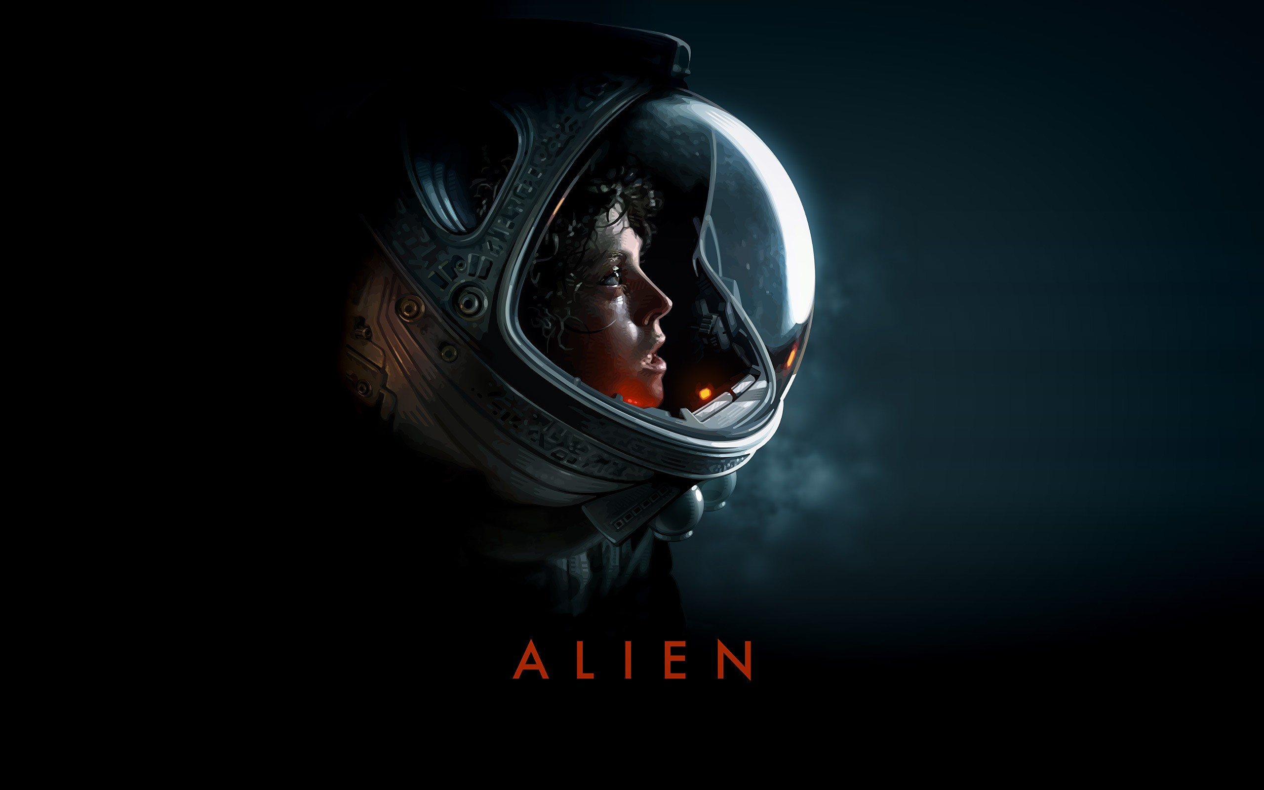 alien movie sigourney weaver ellen ripley artwork science fiction space suit Gallery HD Wallpaper