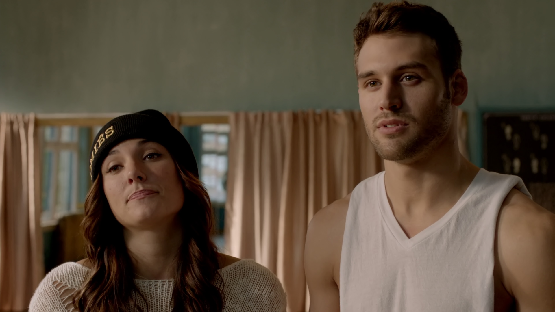 Briana Evigan and Ryan Guzman