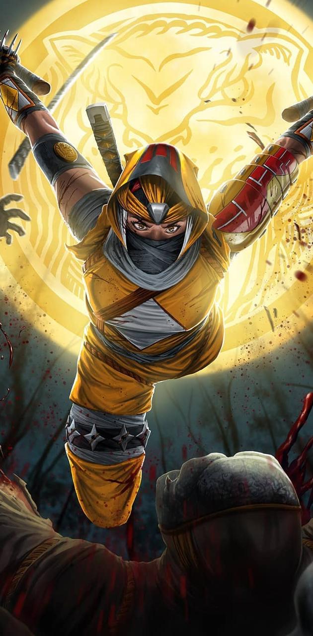 Yellow Power Ranger Wallpapers Wallpaper Cave