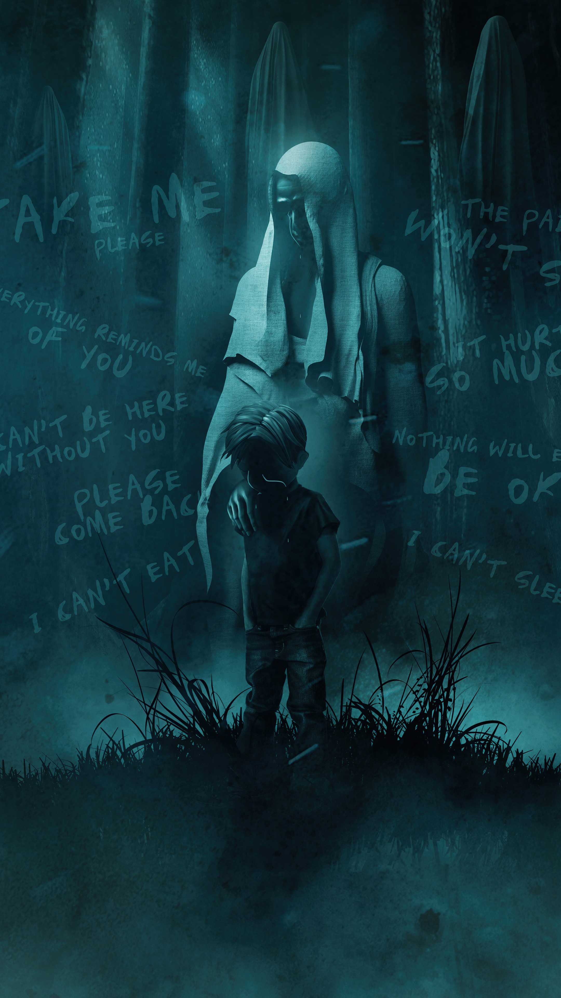 alone, sad, artist, artwork, digital art, artstation Gallery HD Wallpaper