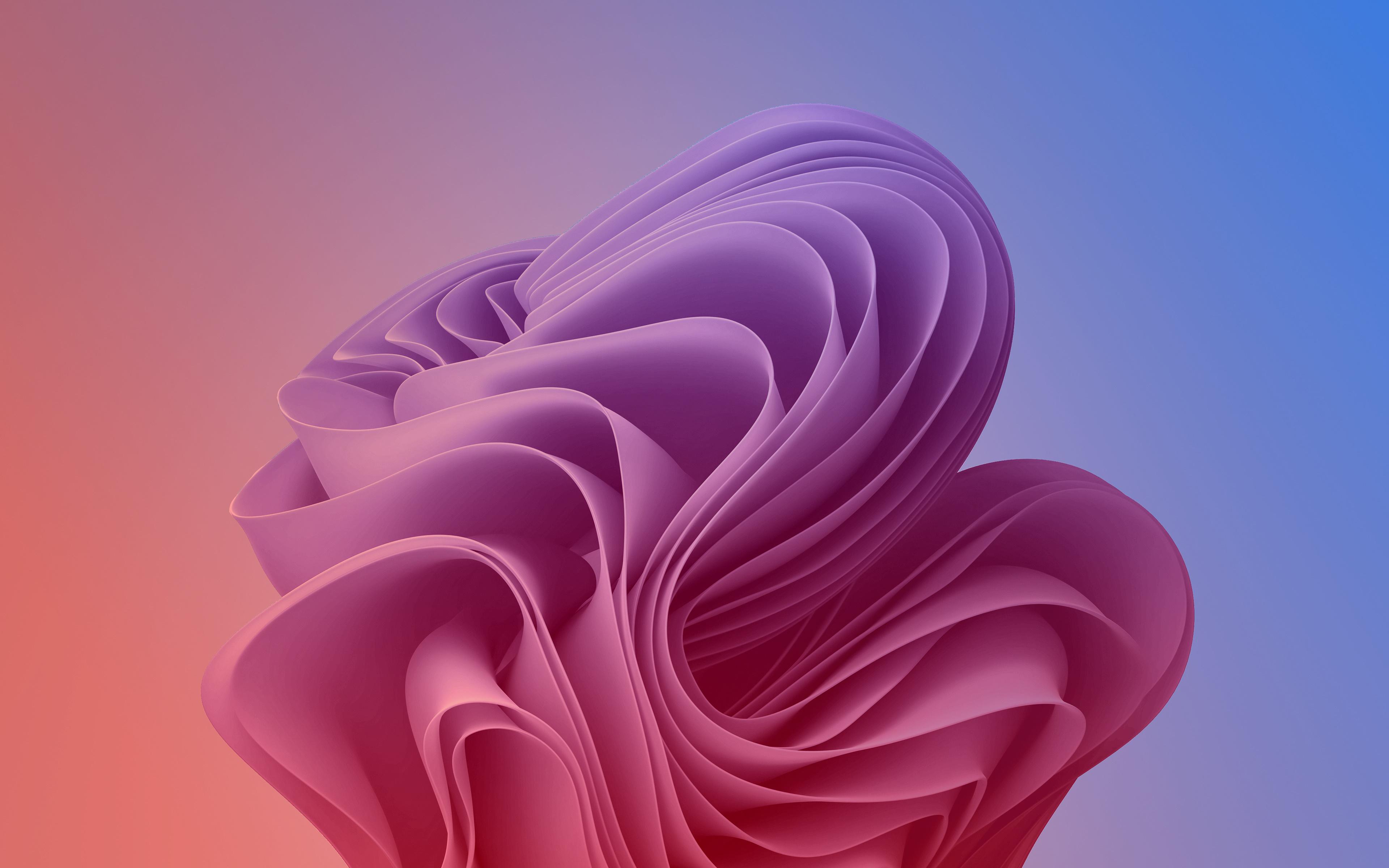 Red and Blue Windows 11 Wallpaper