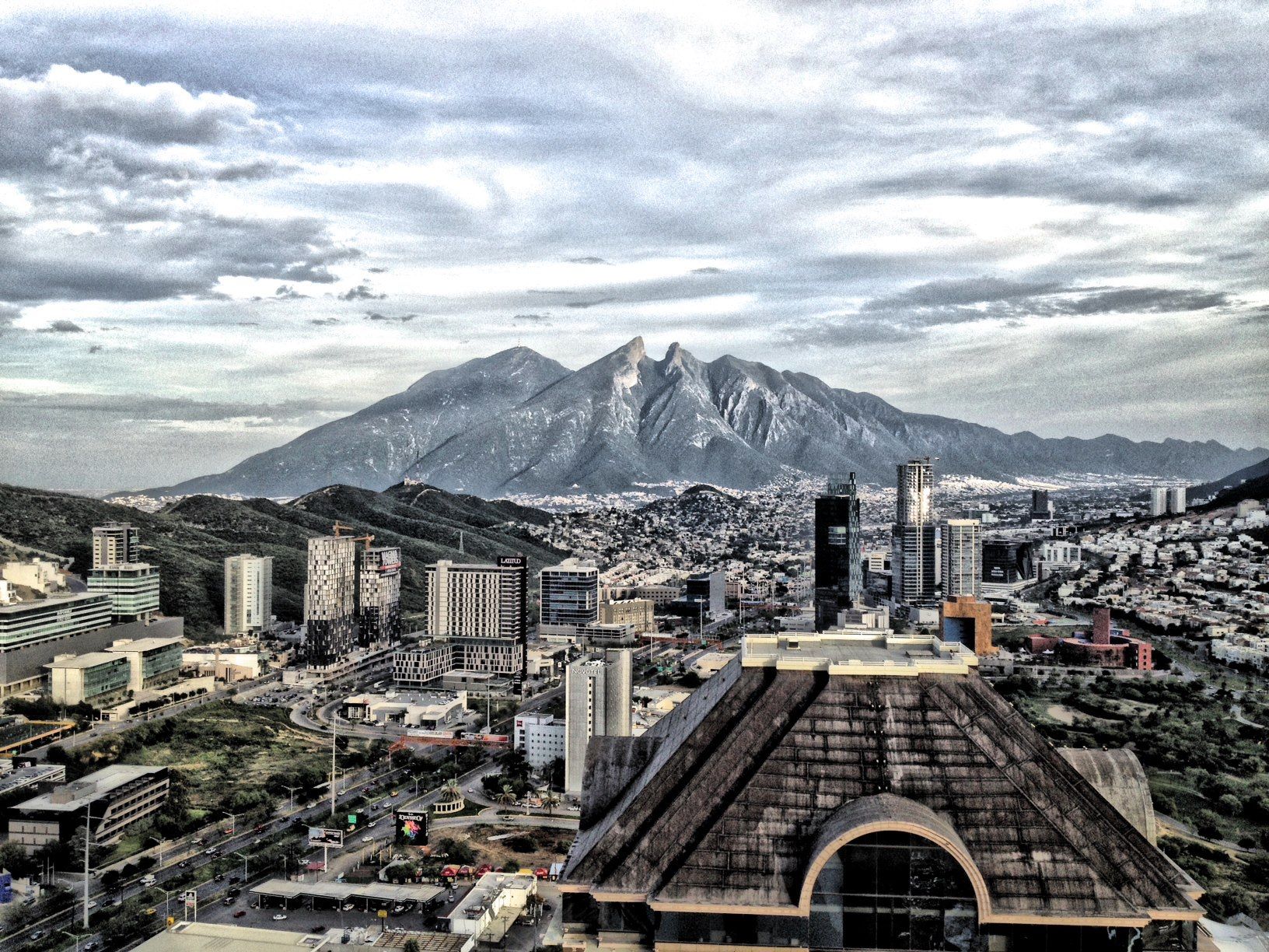 Free photo: Monterrey, Nuevo Leon, Clouds, Ferriswheel