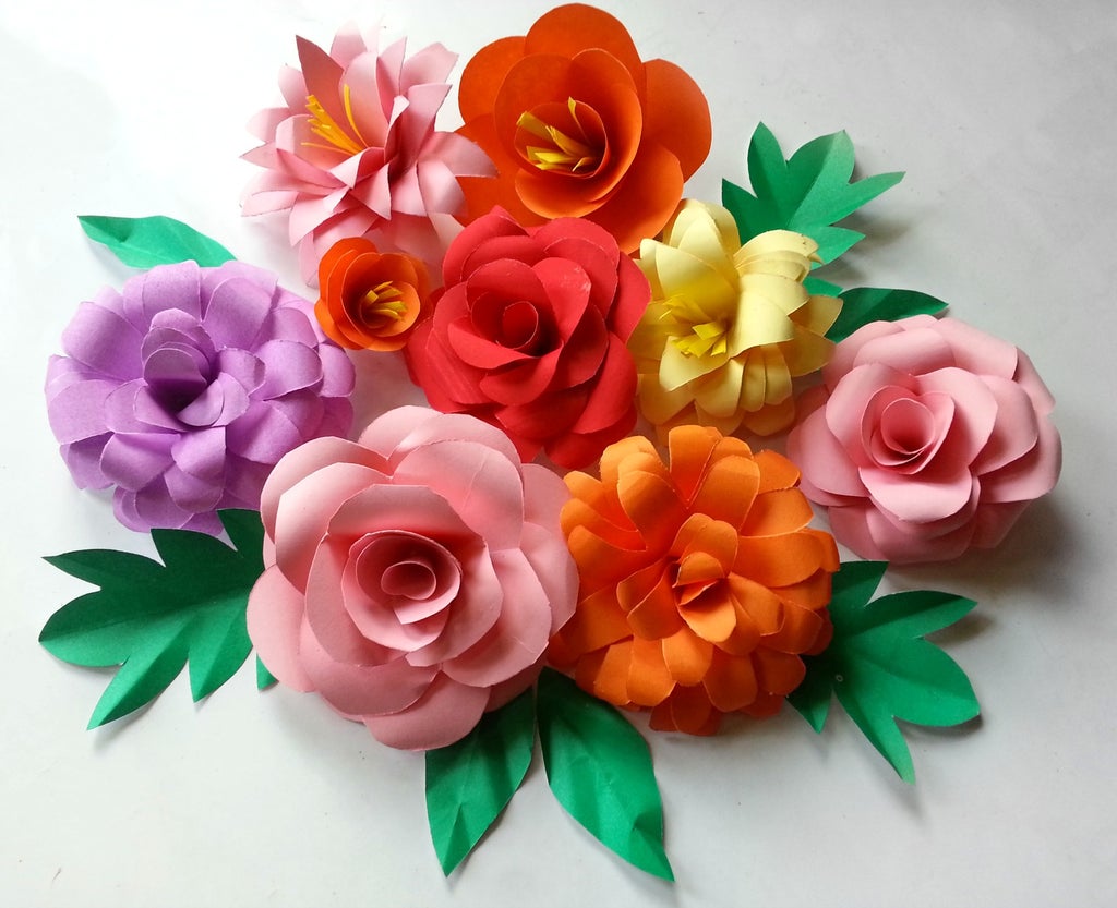 Paper Flowers Wallpapers - Wallpaper Cave