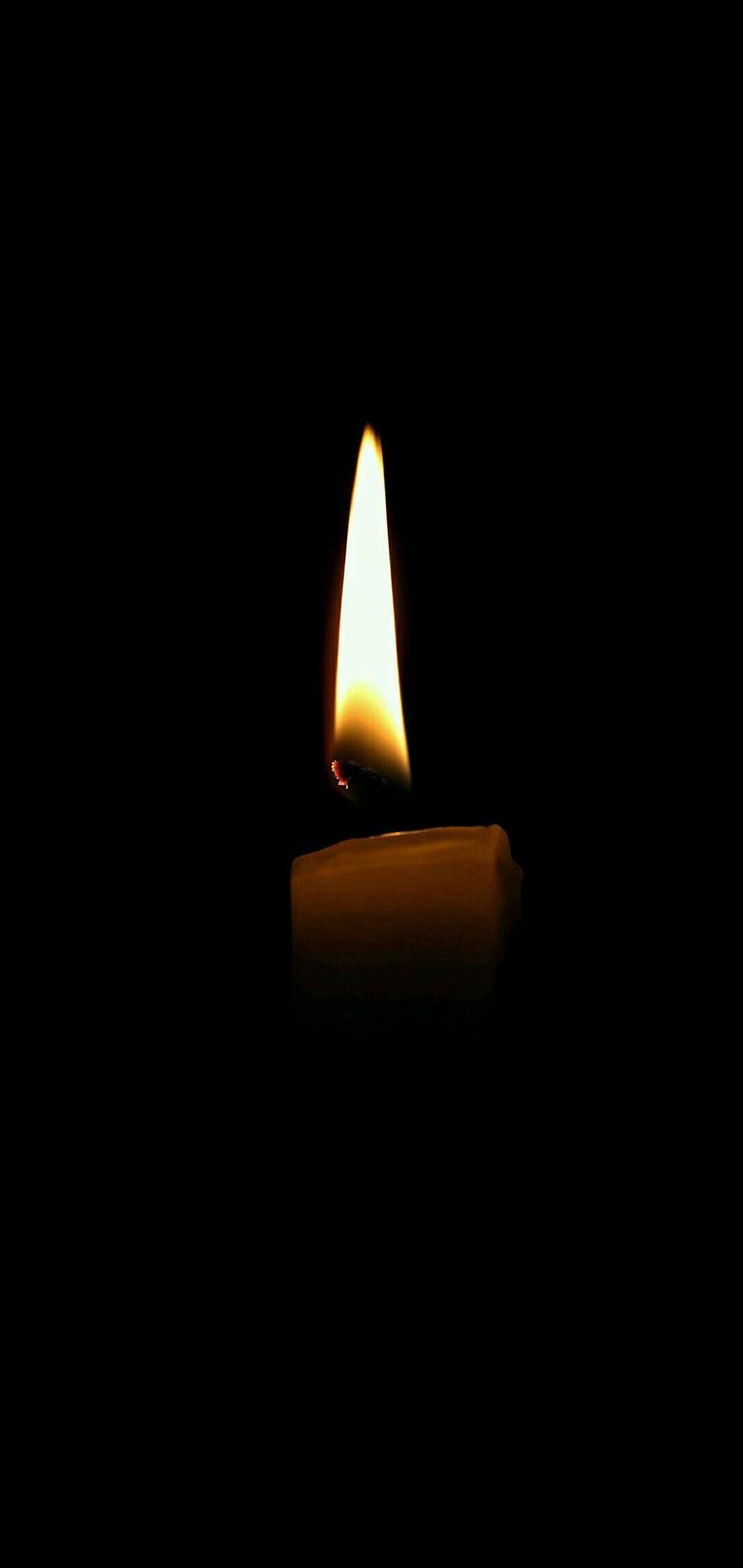 Amoled Candle Wallpaper. Candles wallpaper, Dark wallpaper, Wallpaper