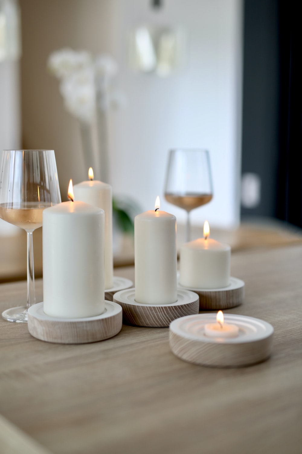 White Candle Picture. Download Free Image