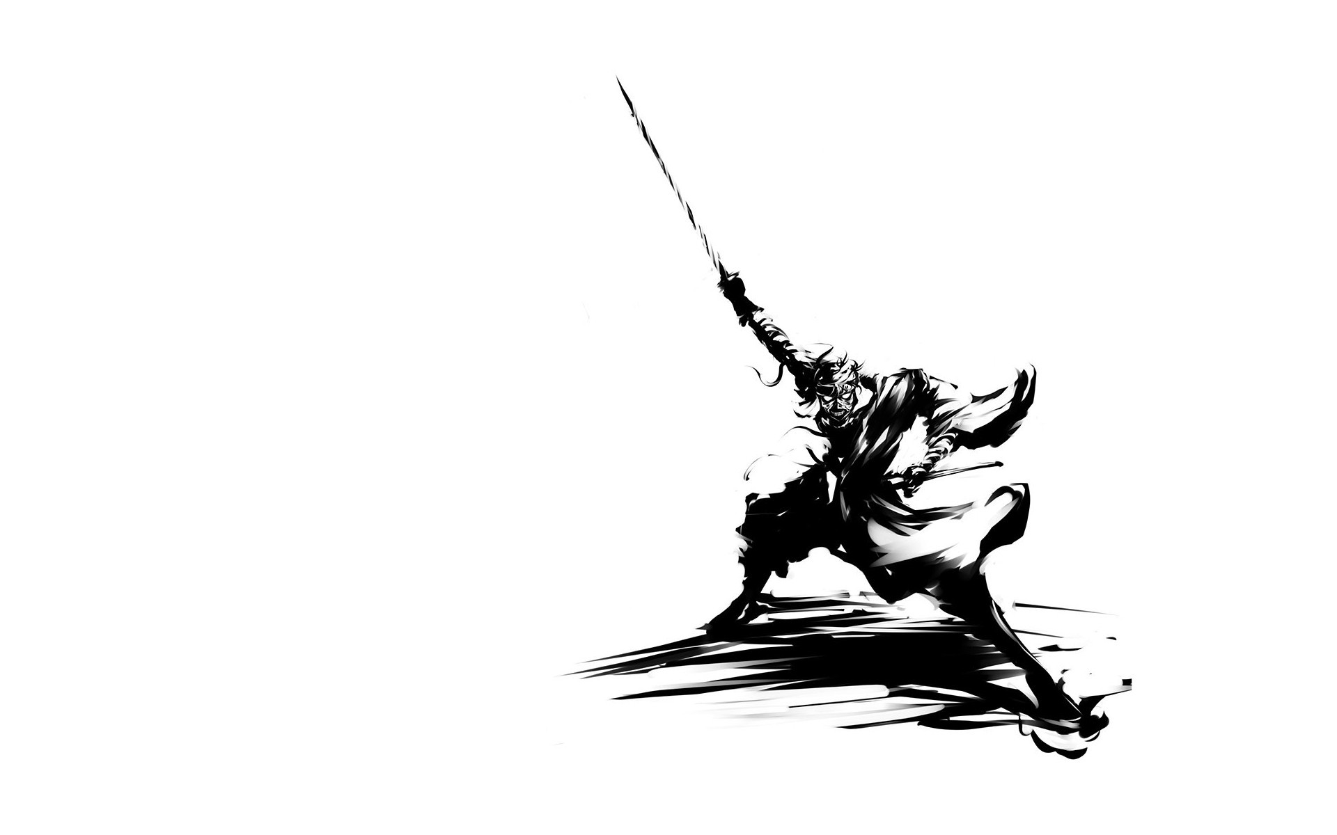 monochrome, Rurouni, Kenshin, Shishio, Makoto Wallpaper HD / Desktop and Mobile Background