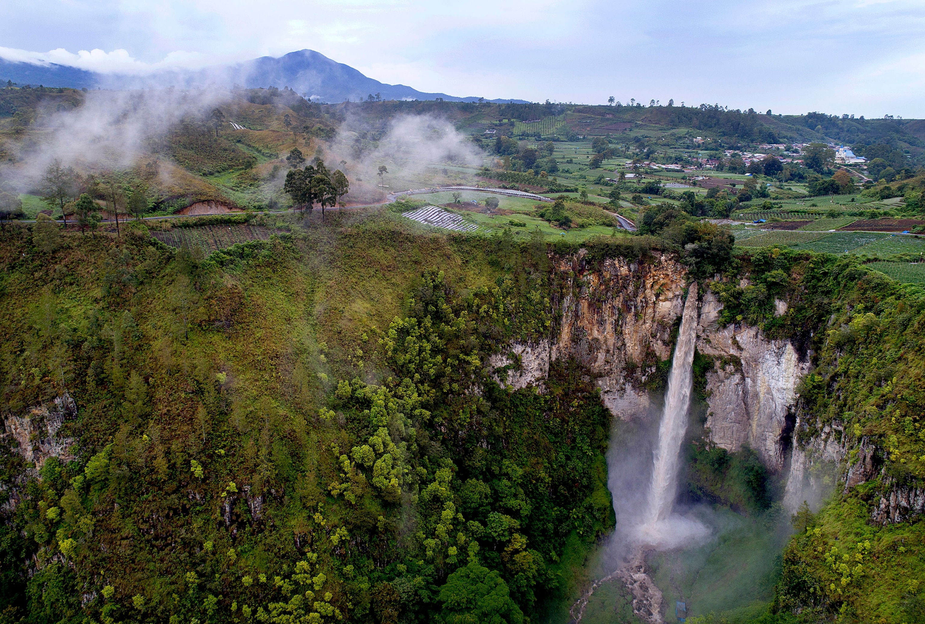 Lake Toba's striking beauty