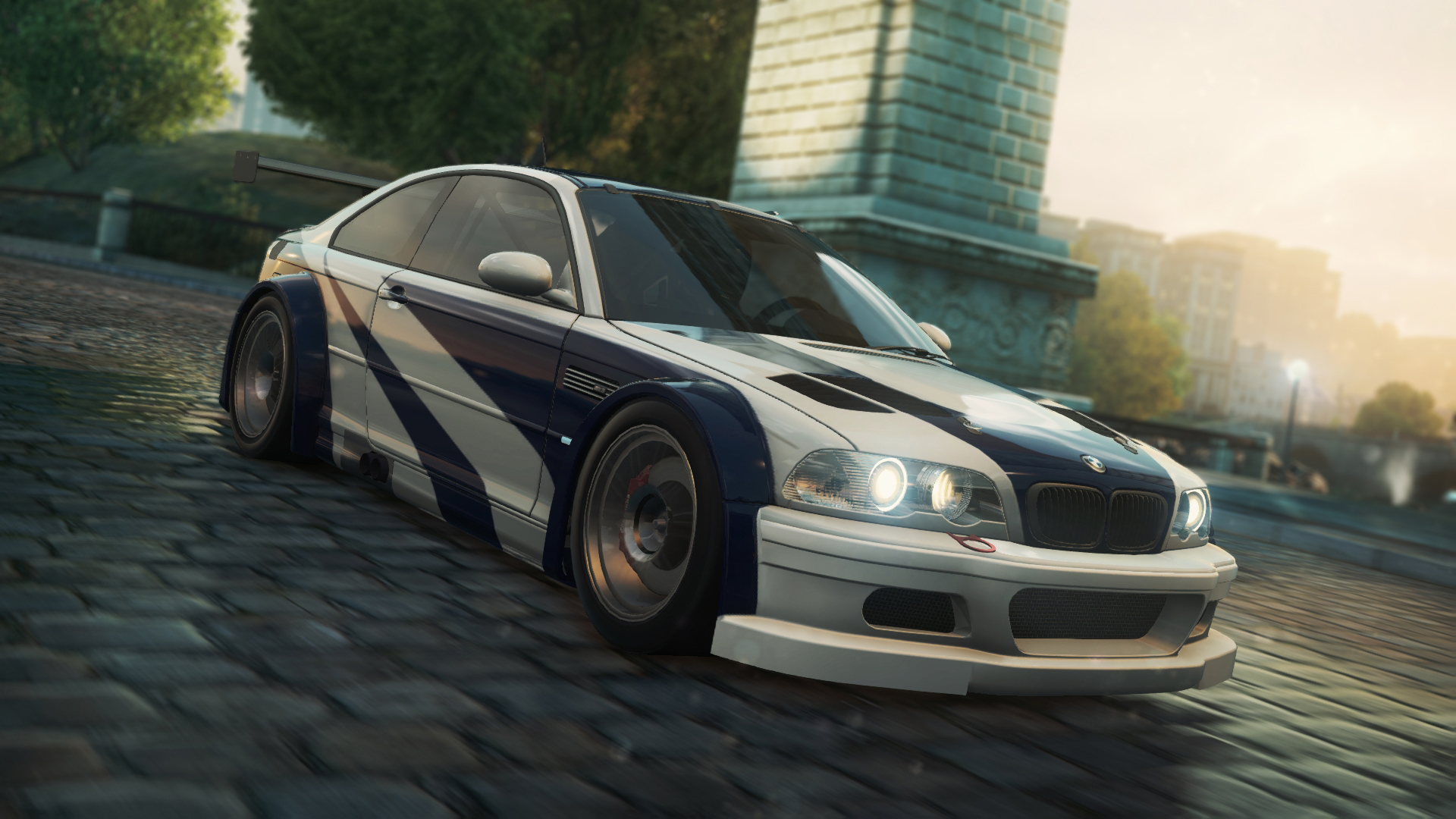 BMW M3 GTR GT (E46). Need for Speed