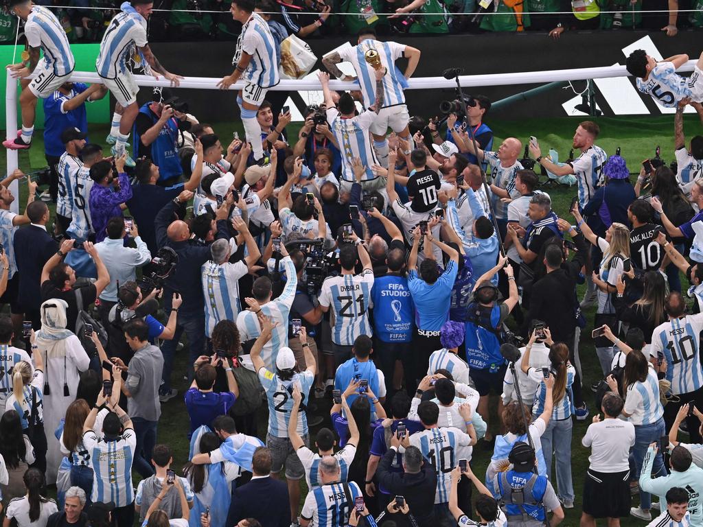 Argentina fans go wild as World Cup win sparks huge celebrations in Buenos Aires. news.com.au
