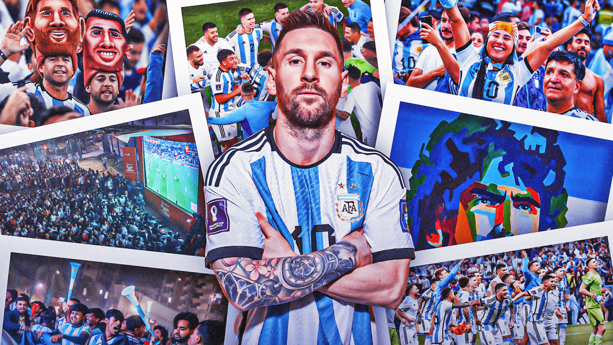 Argentina inspired by World Cup anthem 'Muchachos, ahora nos volvimos a ilusionar' as Lionel Messi seeks to emulate Diego Maradona