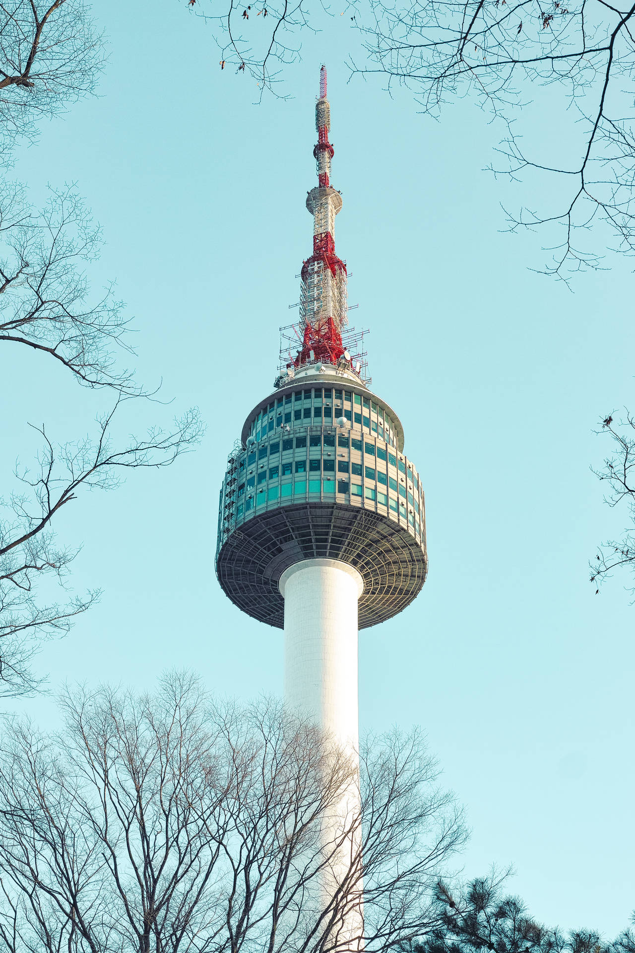 Download Aesthetic N Seoul Tower Wallpaper