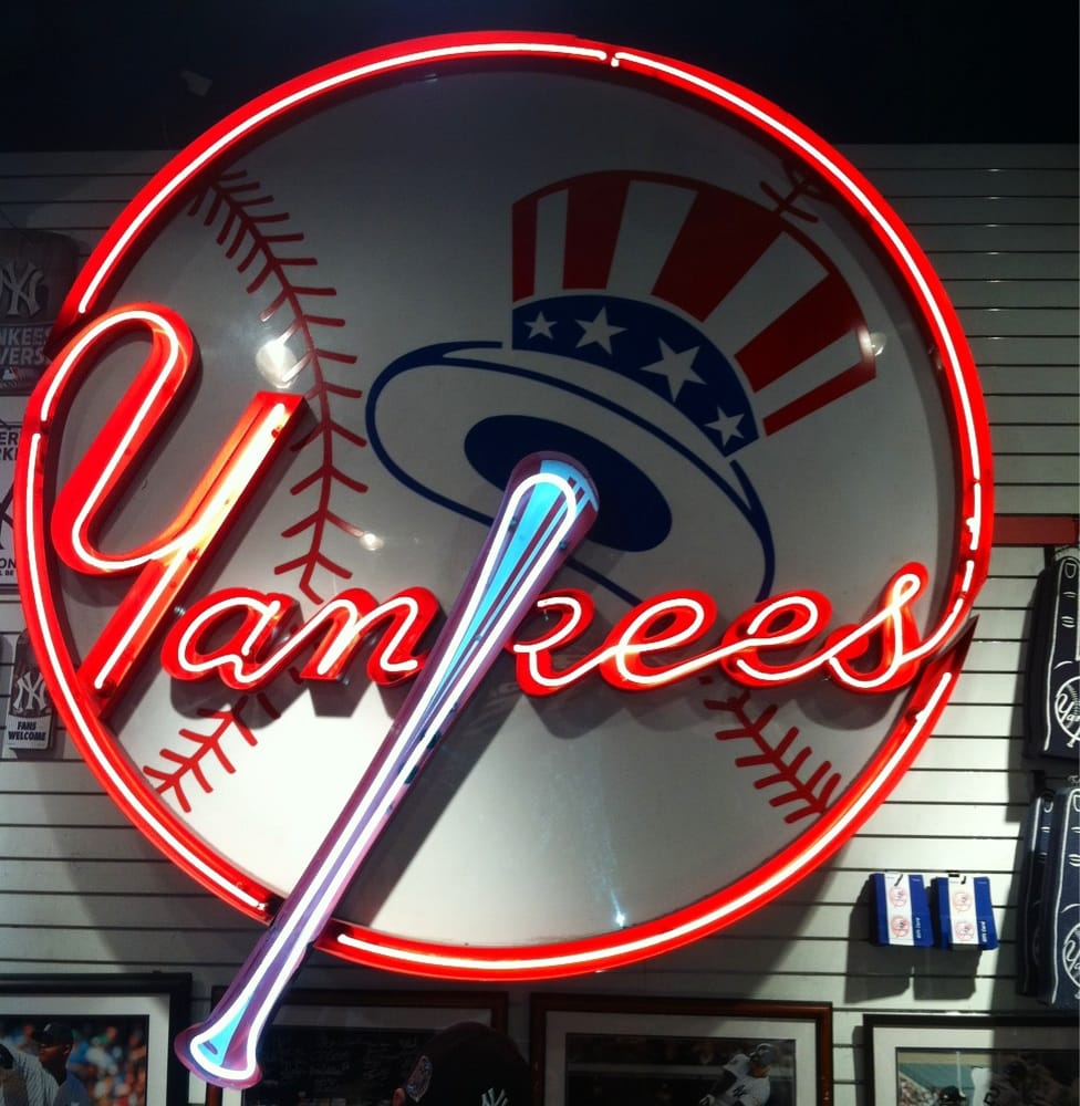 Yankee Neon Wallpaper