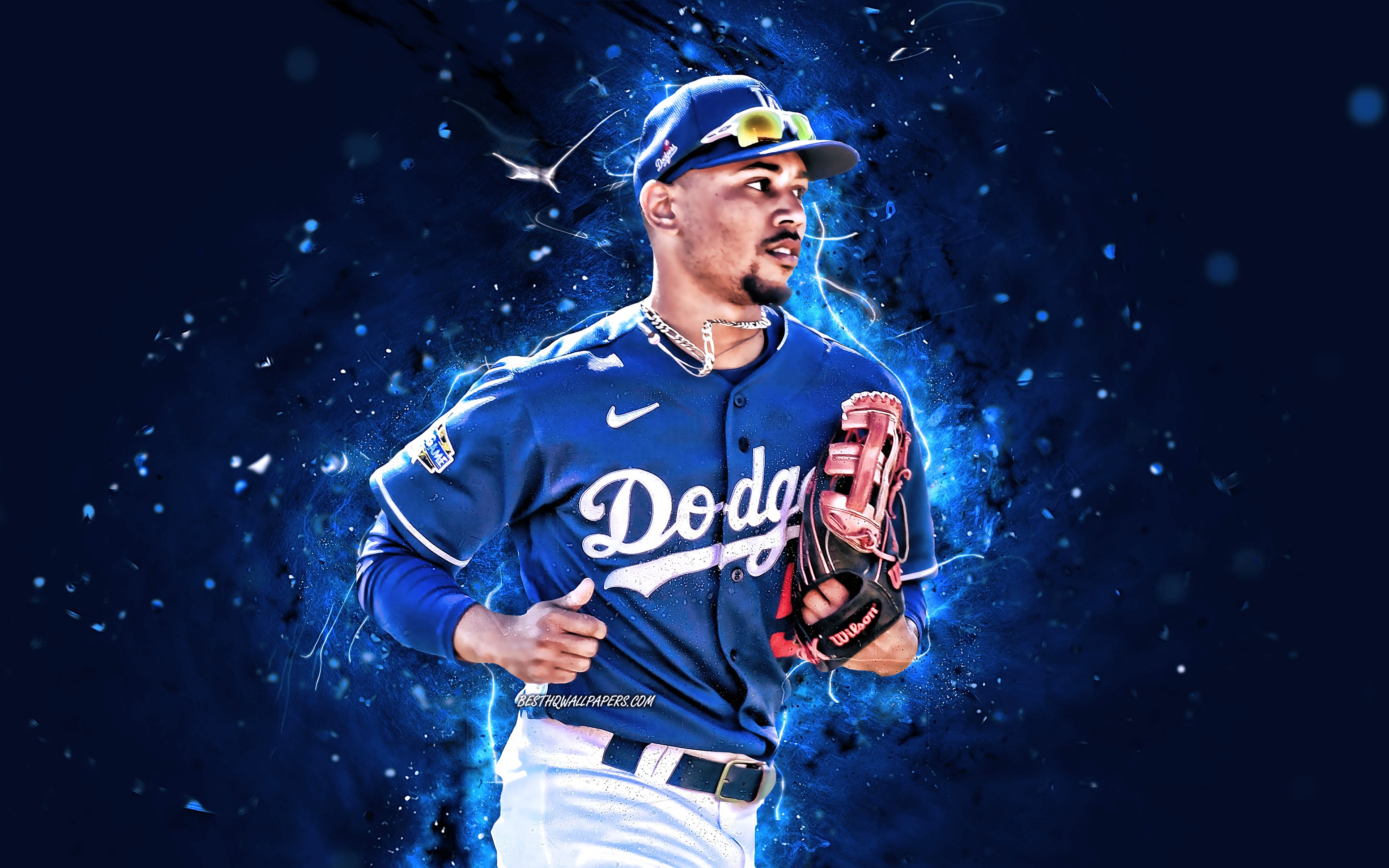 Dodgers Baseball Team 4K wallpaper download