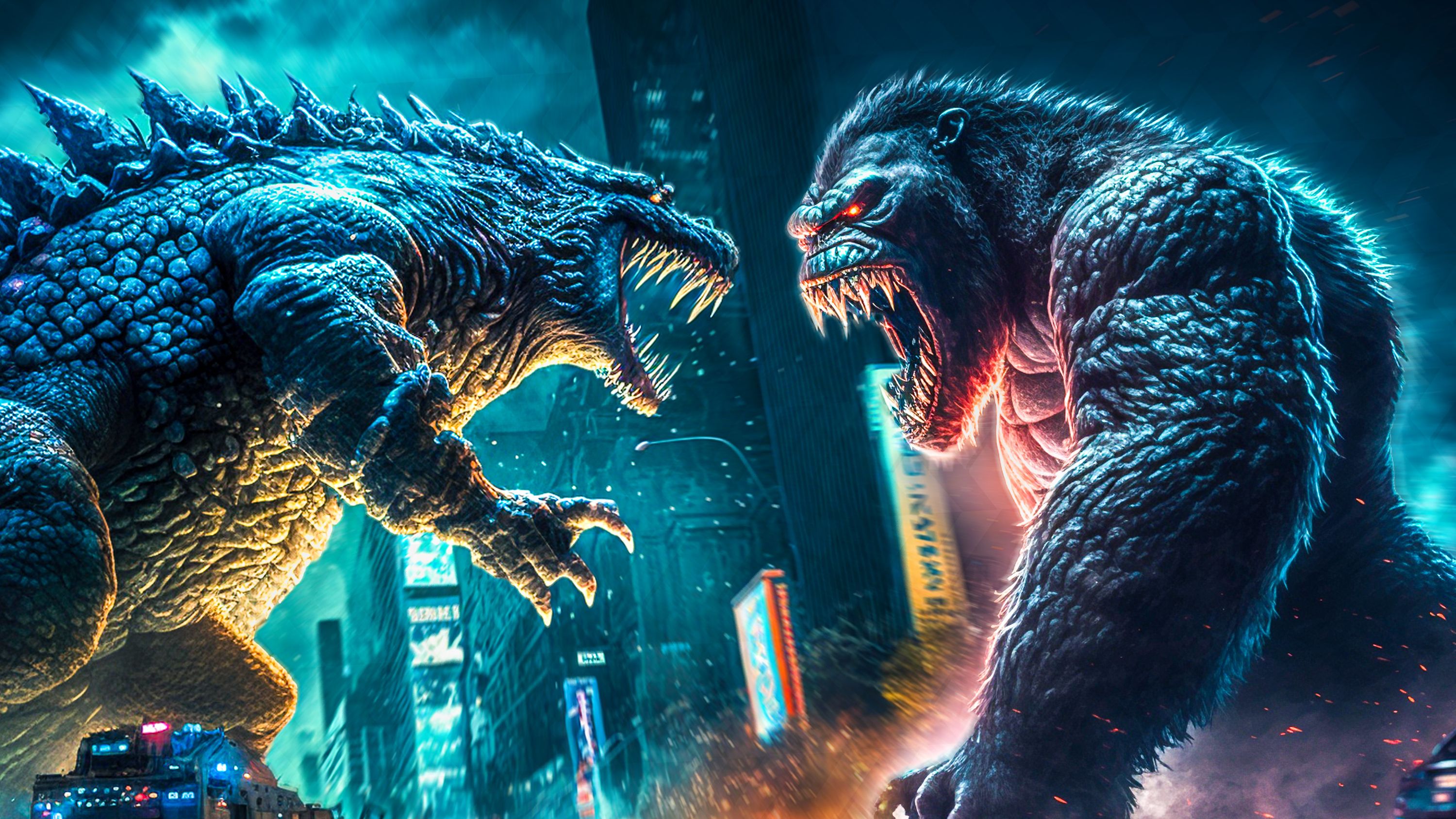 Godzilla kong new empire дата выхода. Godzilla x Kong the New Empire 2024. Конг против Годзиллы 2024.