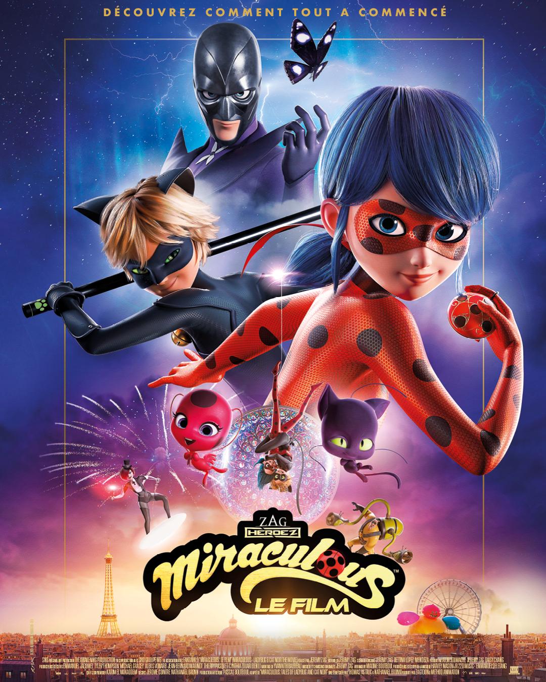 Laminated Miraculous Ladybug and Cat Noir Marinette Cartoon TV Series Movie  Miraculous Ladybug Merchandise Miraculouses Miraculous Ladybug Poster