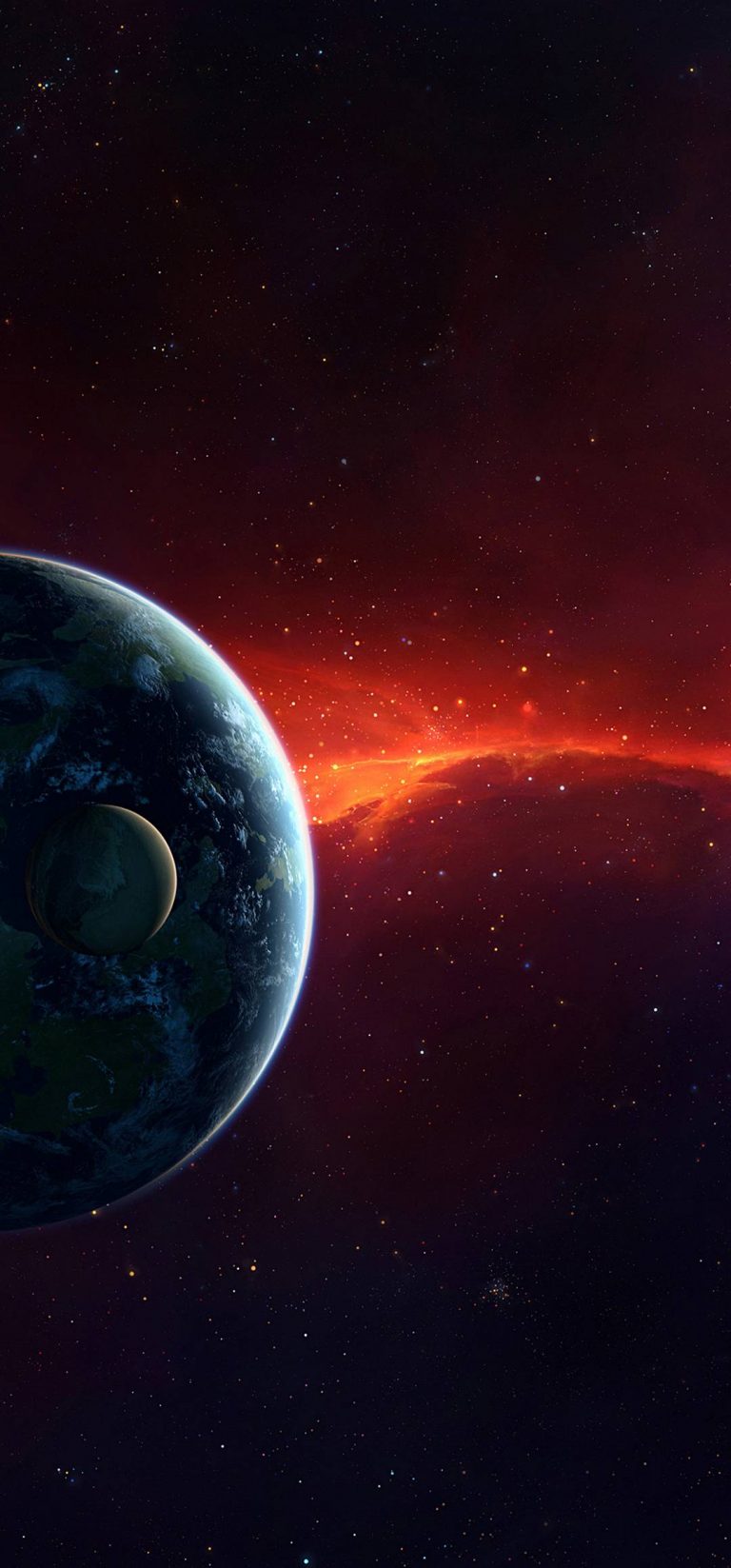 Planets HD Wallpaper - [1080x2316]