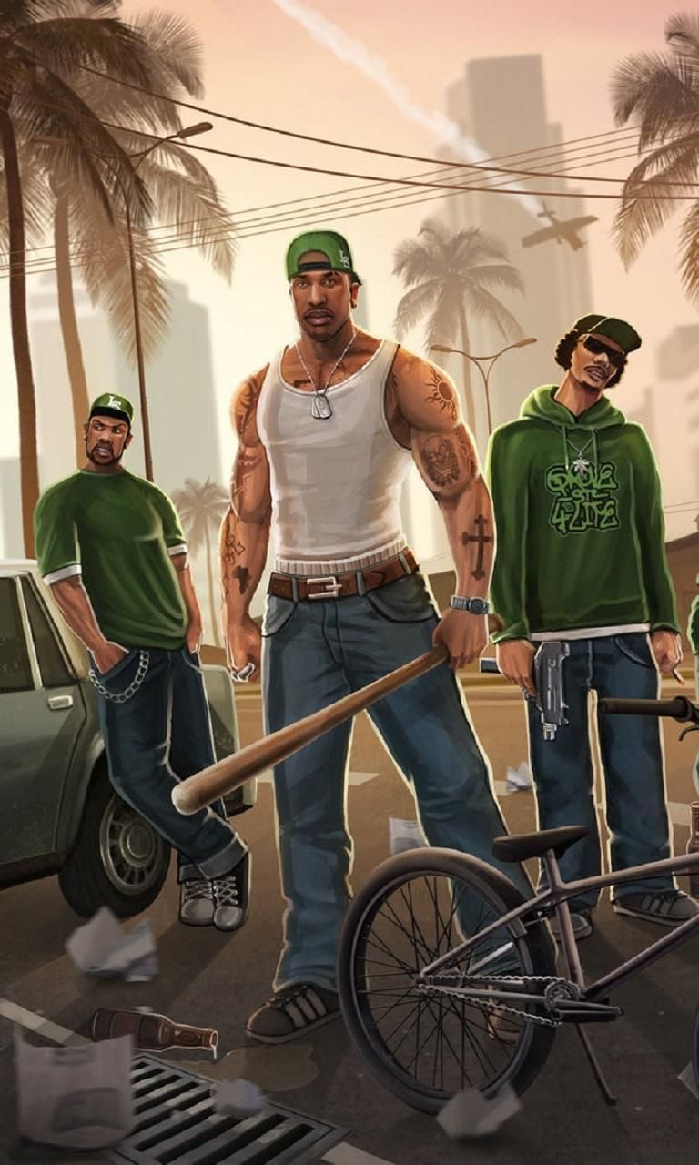 GTA San Andreas Phone Wallpaper Free GTA San Andreas Phone Background