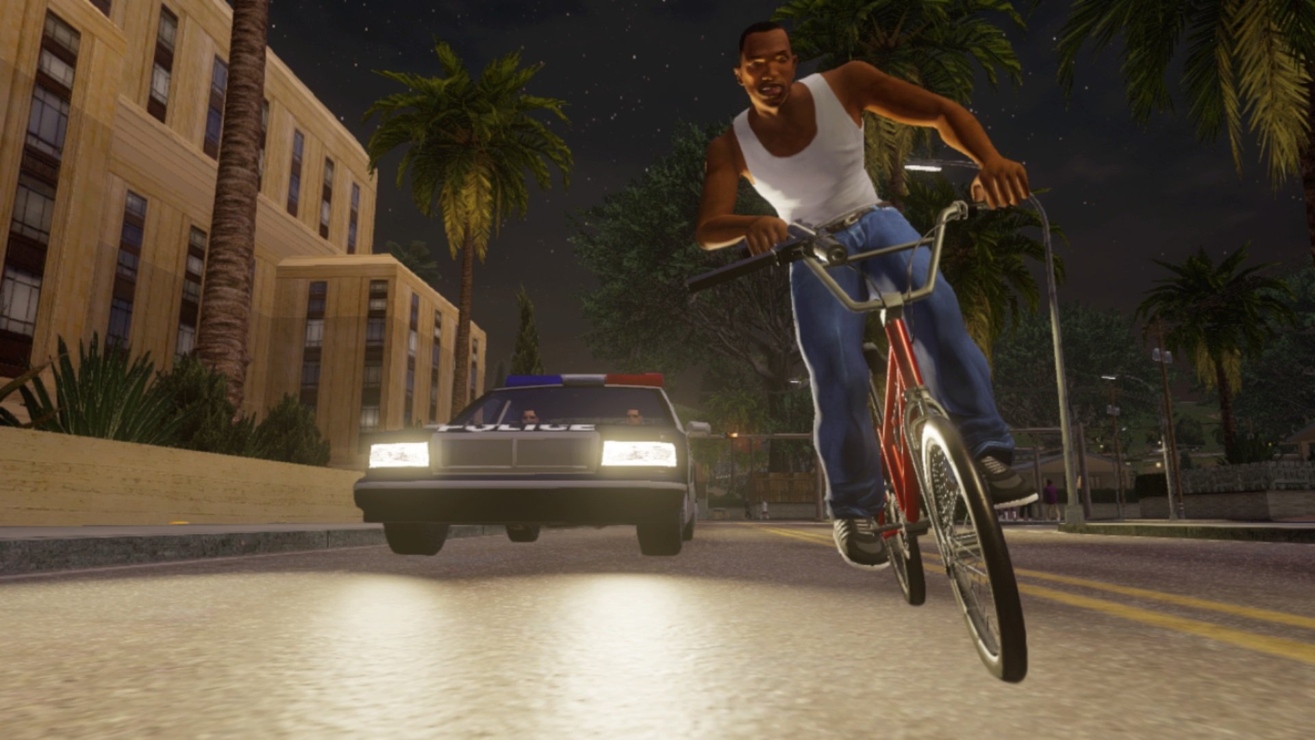 GTA San Andreas Definitive Edition Includes A Uniquely Cursed CJ Camera Angle