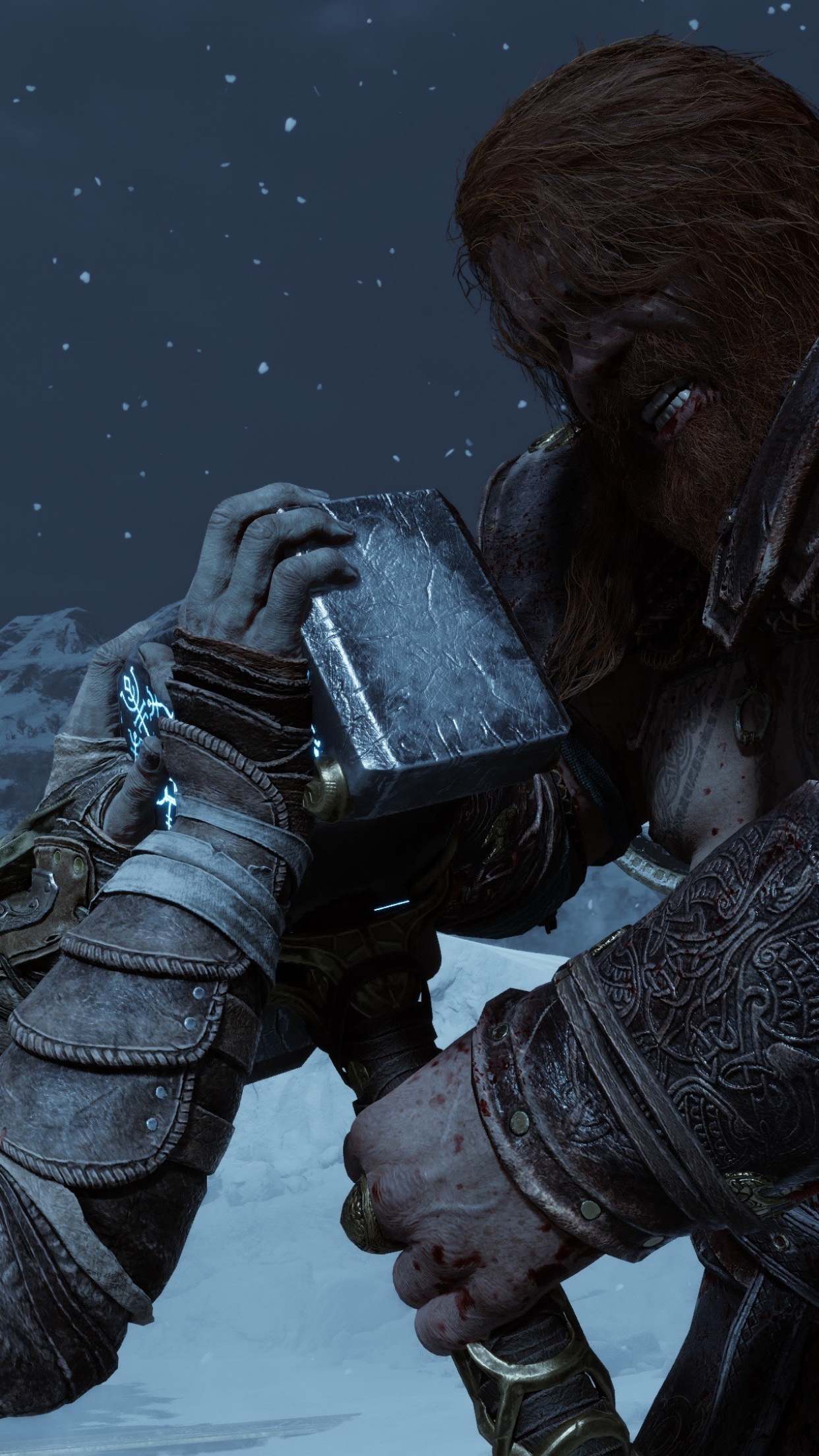 God of War Ragnarök Wallpaper 4K, Kratos, Thor, Games