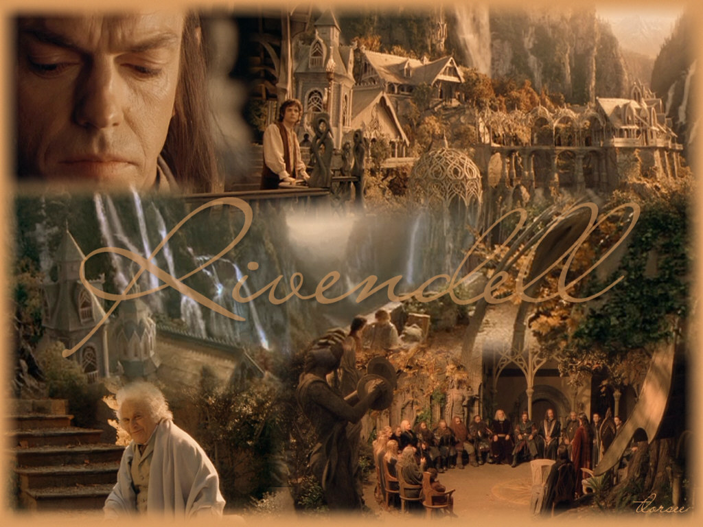 Rivendell of the Rings Wallpaper
