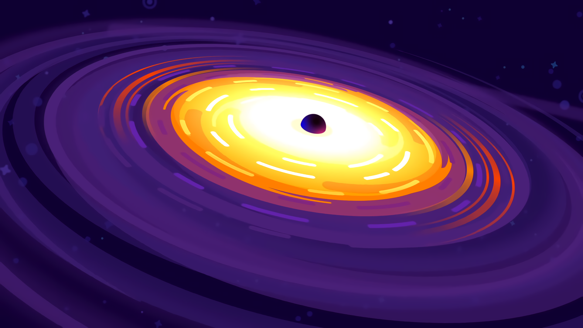 Kurzgesagt HD, Space, Kurzgesagt, Minimalist Gallery HD Wallpaper