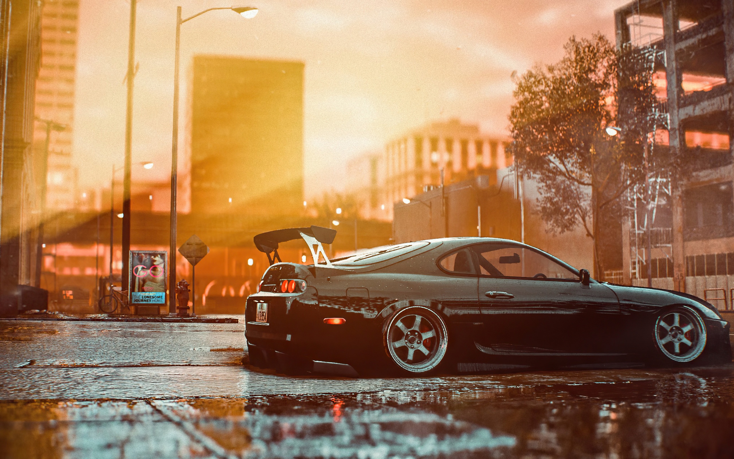 Toyota Supra mk4 Wallpaper