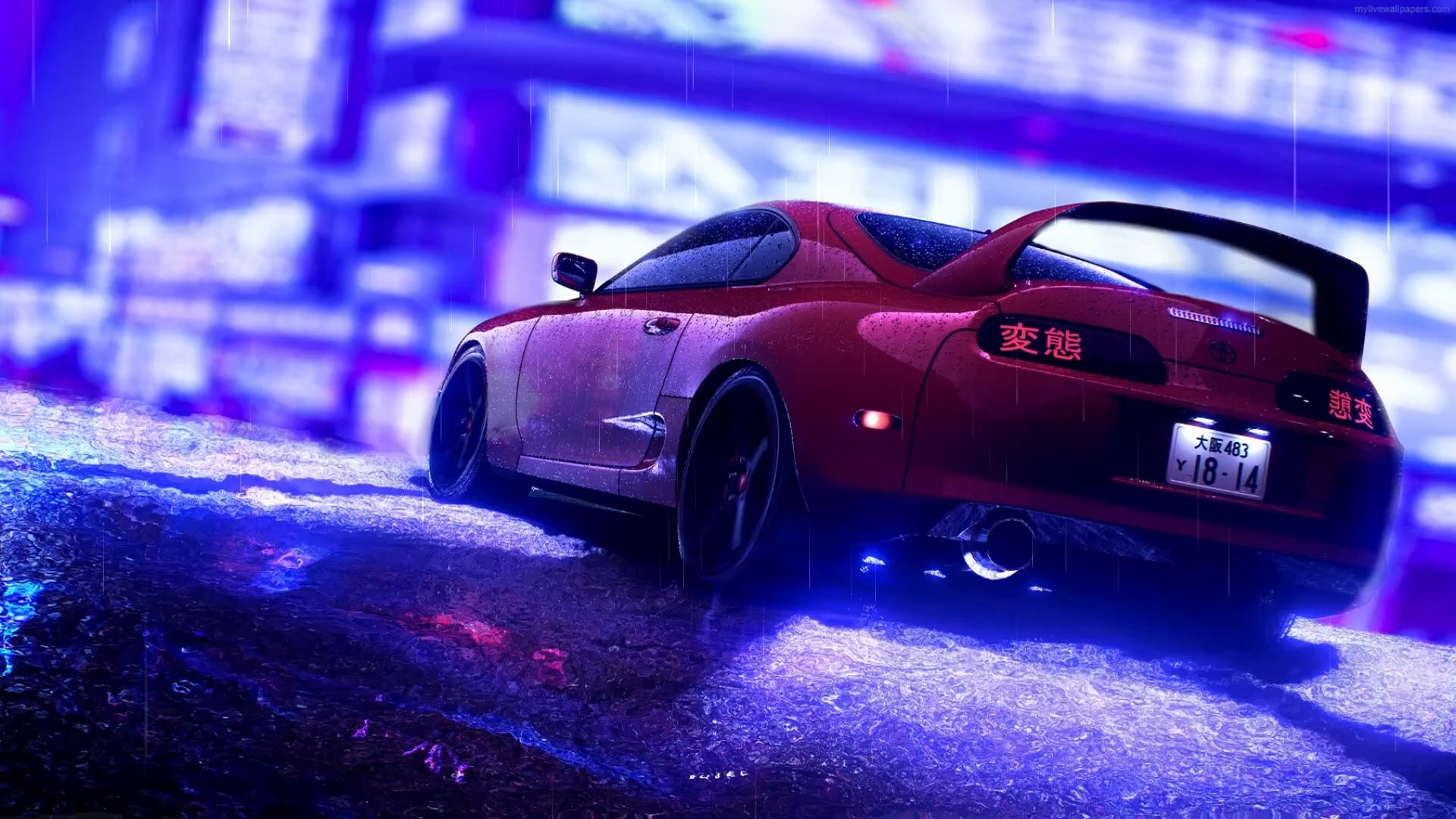 MK4 Toyota Supra Live Wallpaper