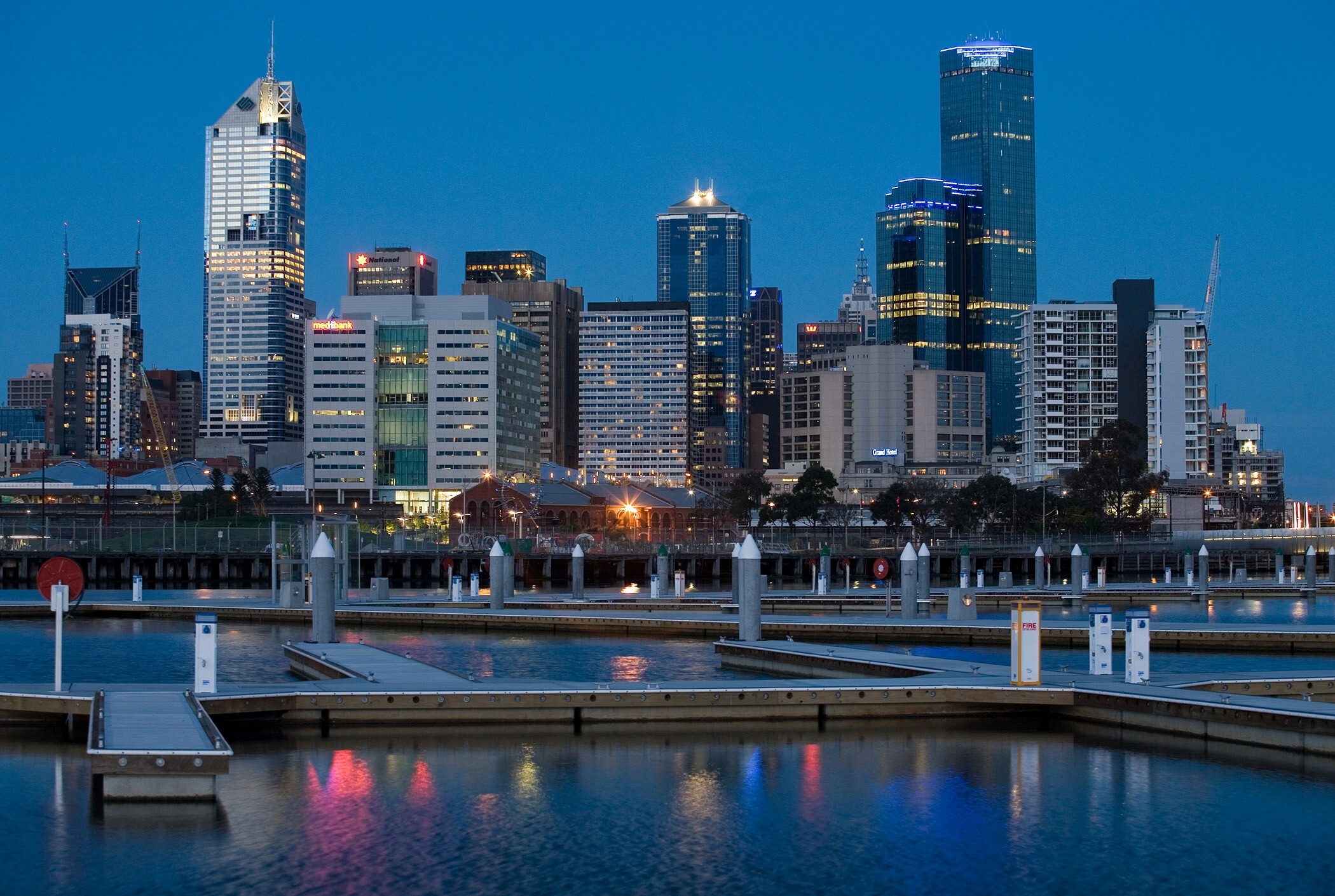 Melbourne City in Victoria Australia Country HD Wallpaper