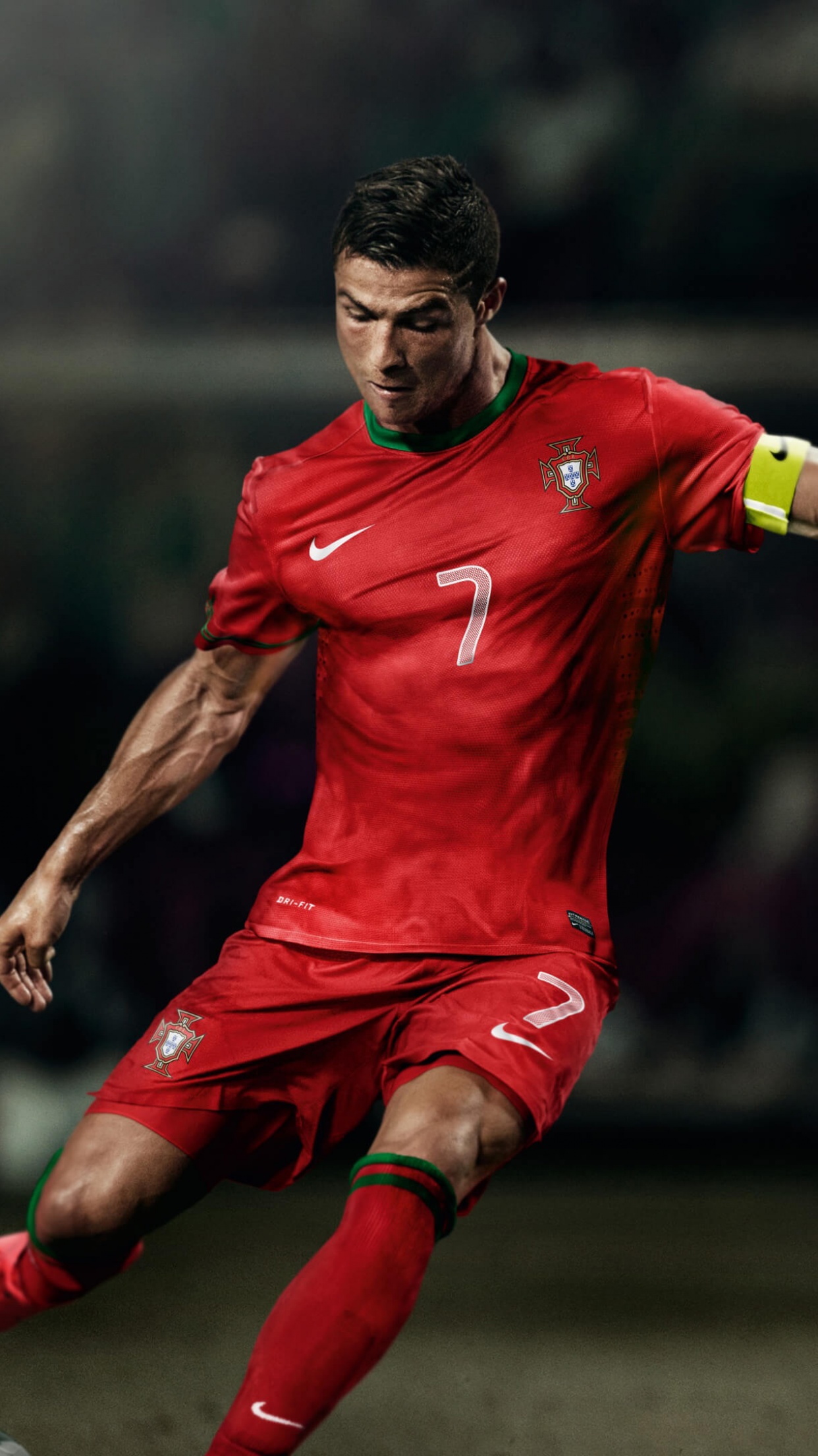 Cristiano Ronaldo Wallpaper 4K, Portuguese footballer, Sports