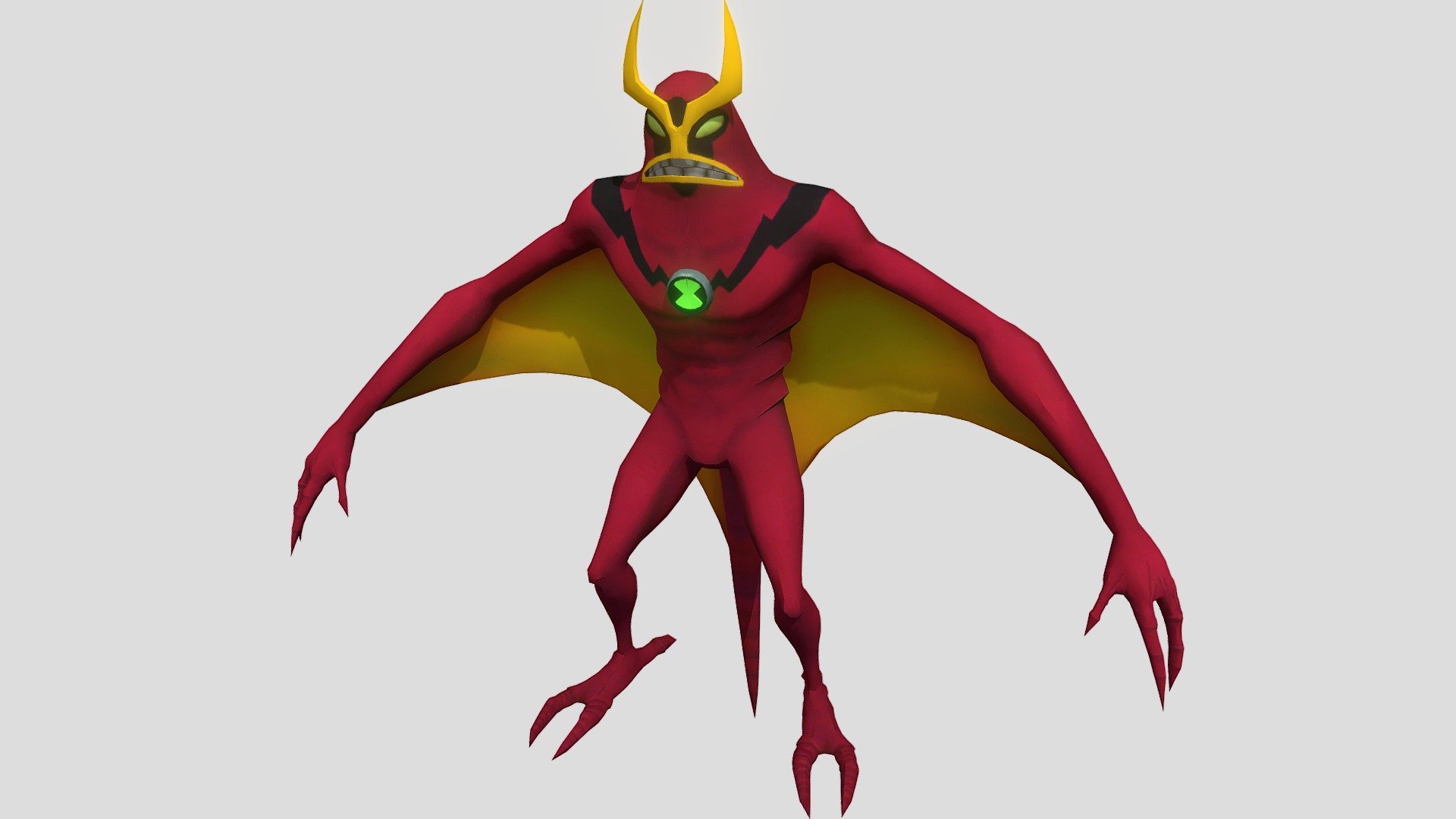 Jetray HD fbx (VilgaxAttacks) EditedLikeTVseries Free 3D model by Providence Secretary (NIEZDE) [3176221]