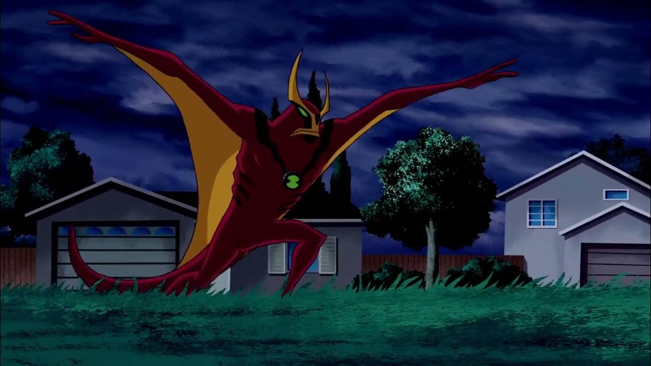 Amphibian vs Jetray (Absolute Epic animation), Ben 10 Ultimate Alien Episode 8