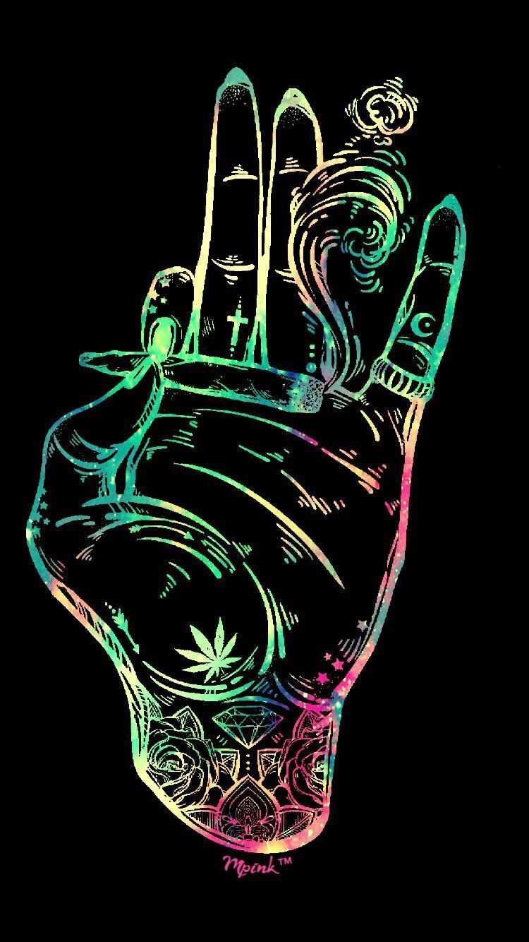 Weed Wallpaper Discover more 1080p, Aesthetic, Background, Galaxy, iPhone wallpaper.. Weed wallpaper, Neon wallpaper, Black wallpaper iphone
