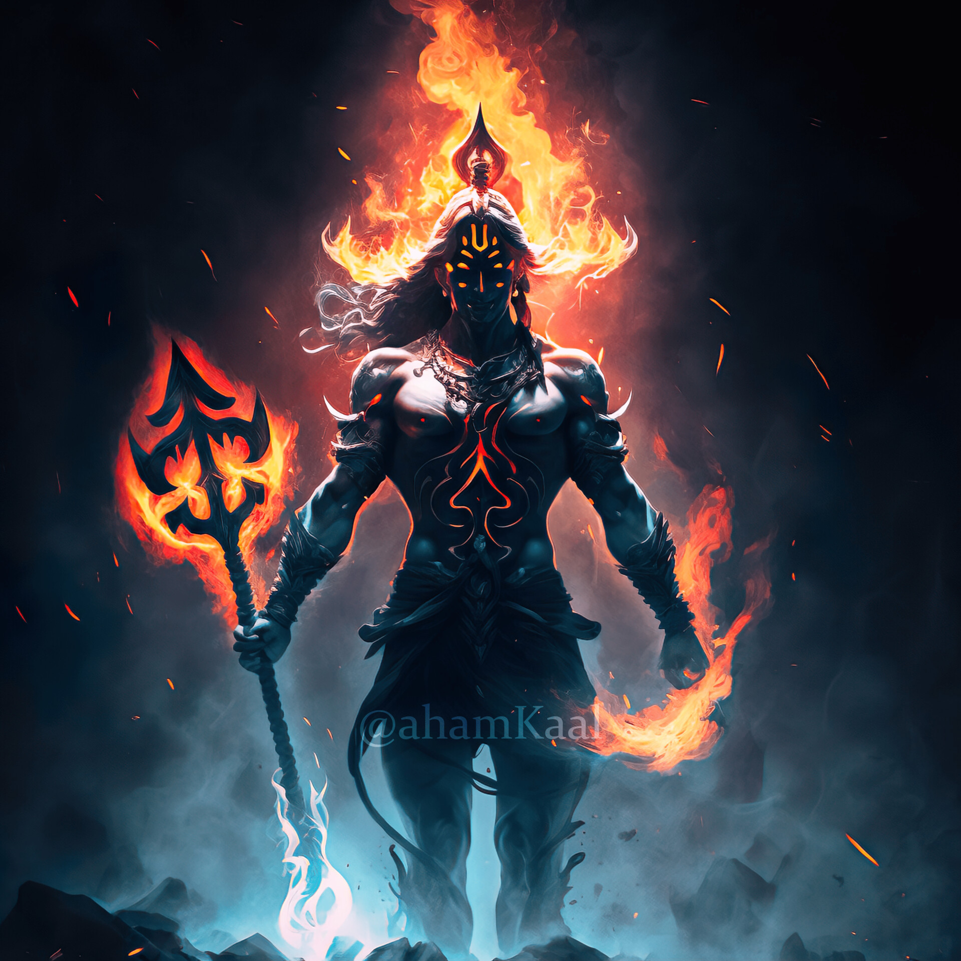 Shiva The Destroyer Wallpaper