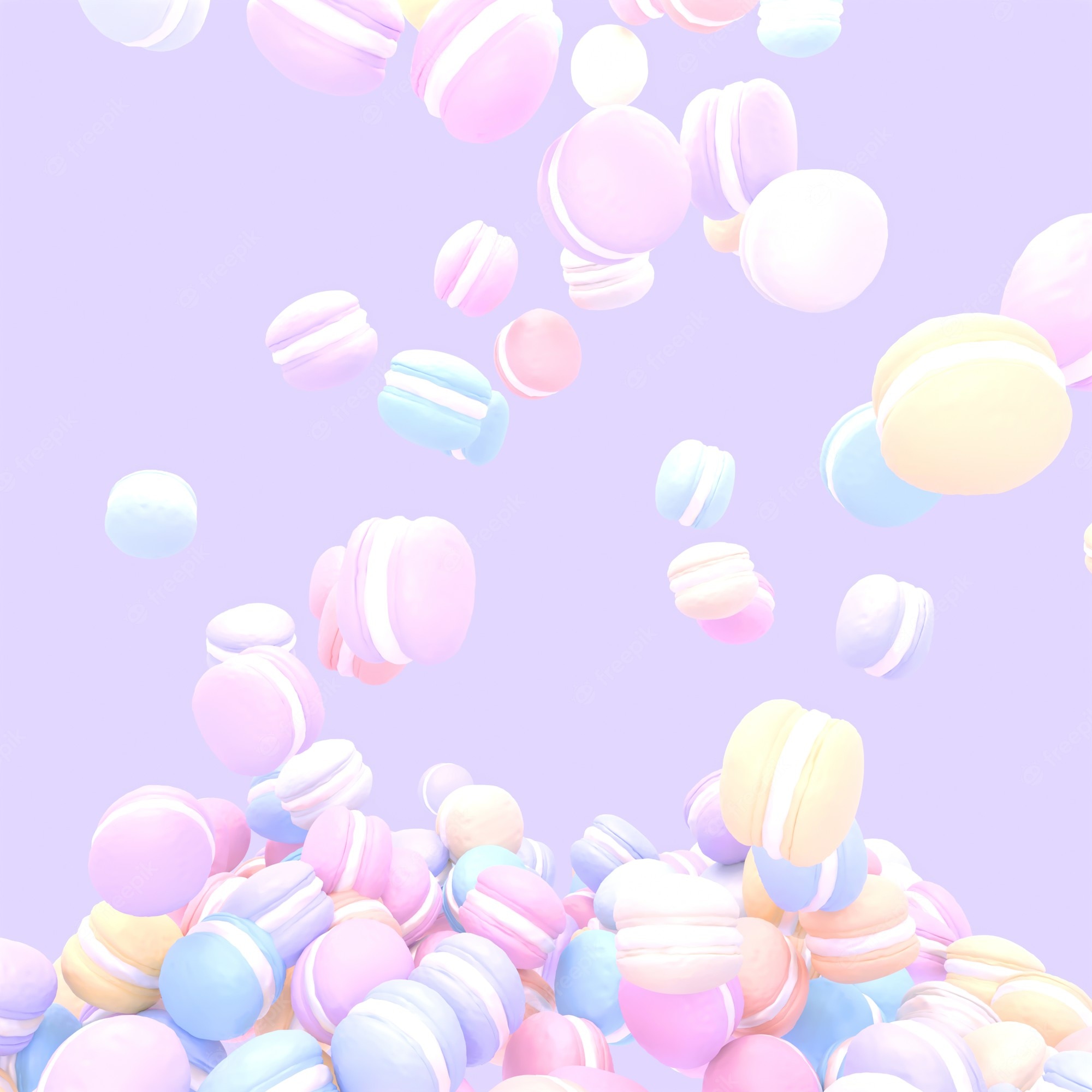 Pastel Cotton Candy Image