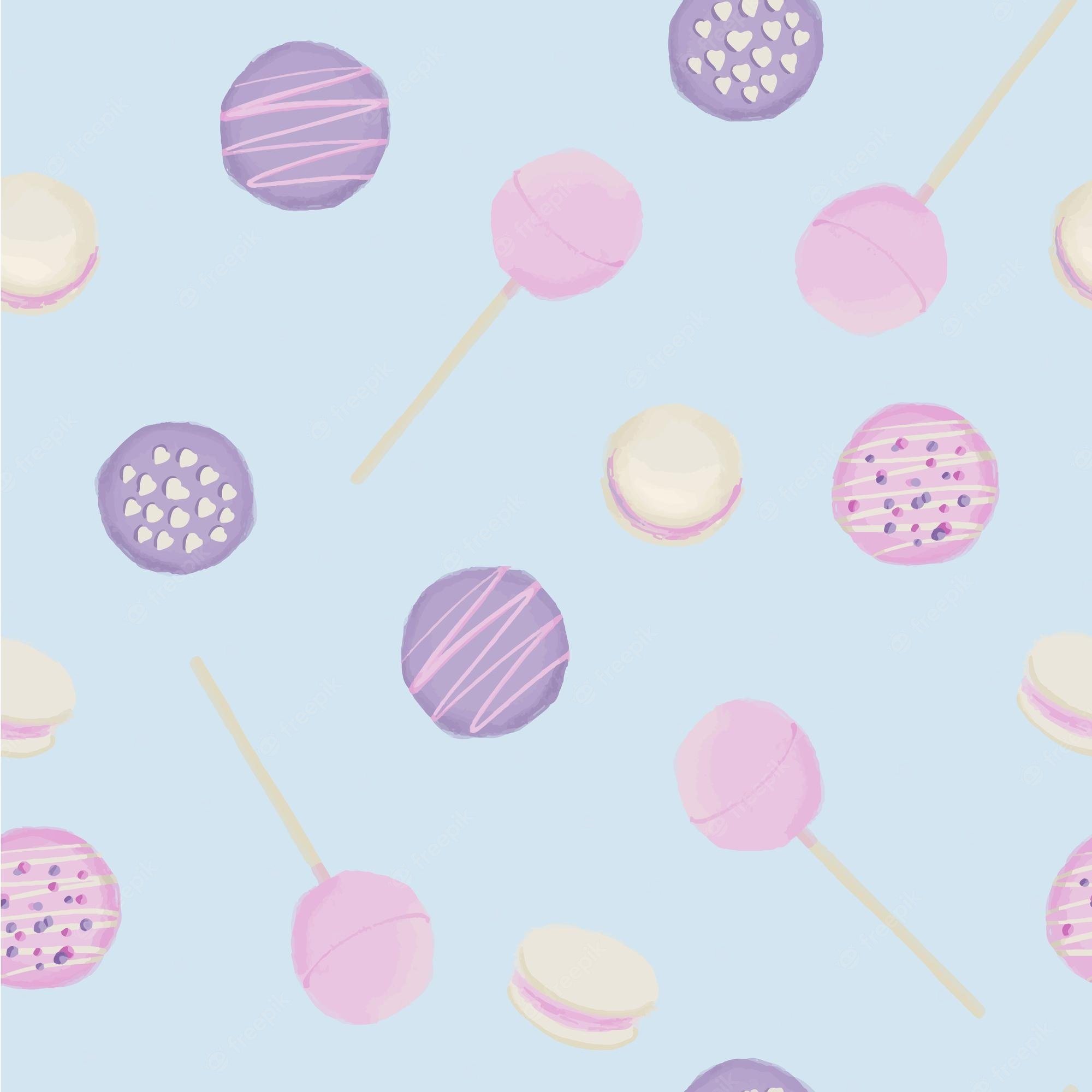 Colorful Pastel Candy Wallpaper, Fun pastel nonpareil candi…
