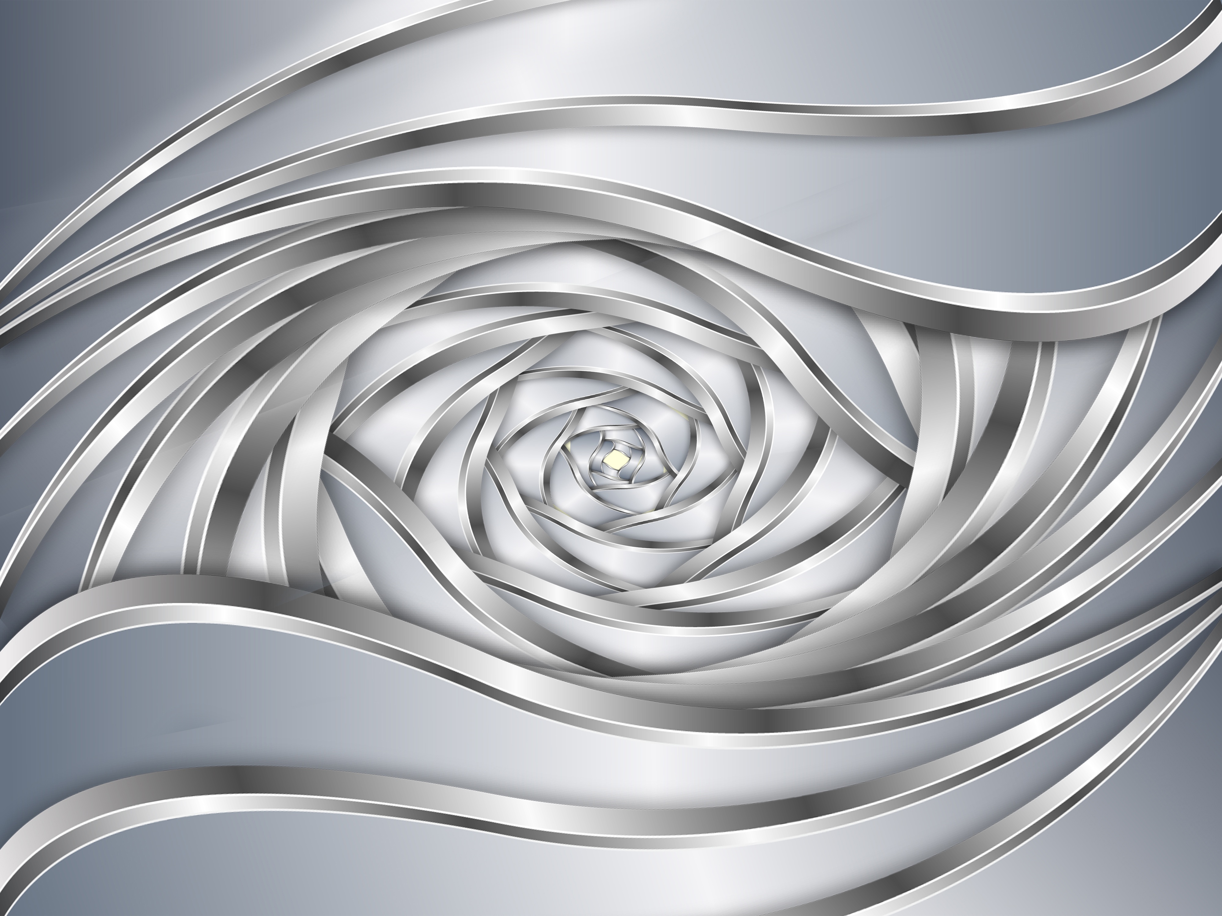 Abstract Swirl 4K Gallery HD Wallpaper