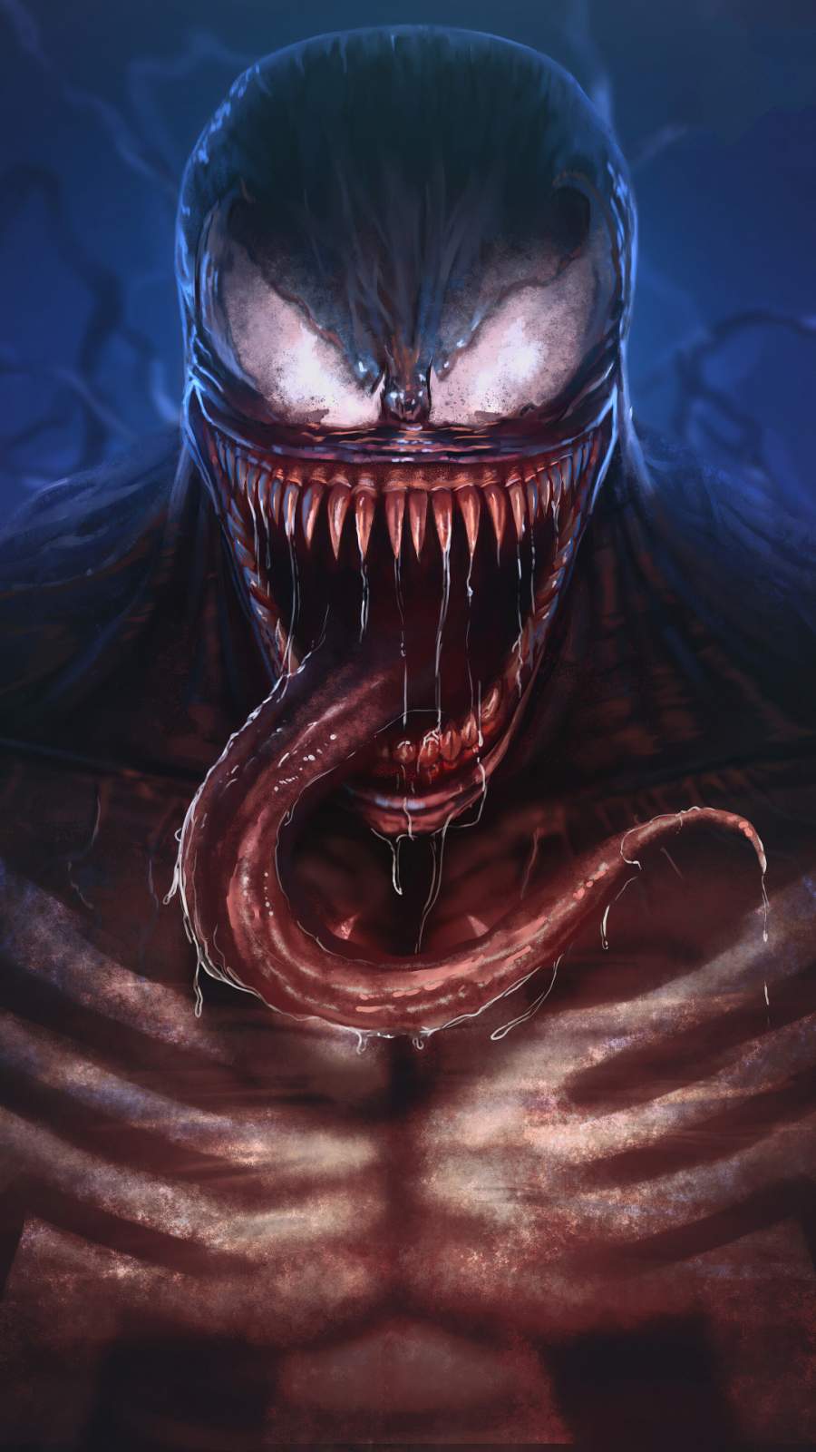 Venom Artwork 4K IPhone Wallpaper Wallpaper, iPhone Wallpaper