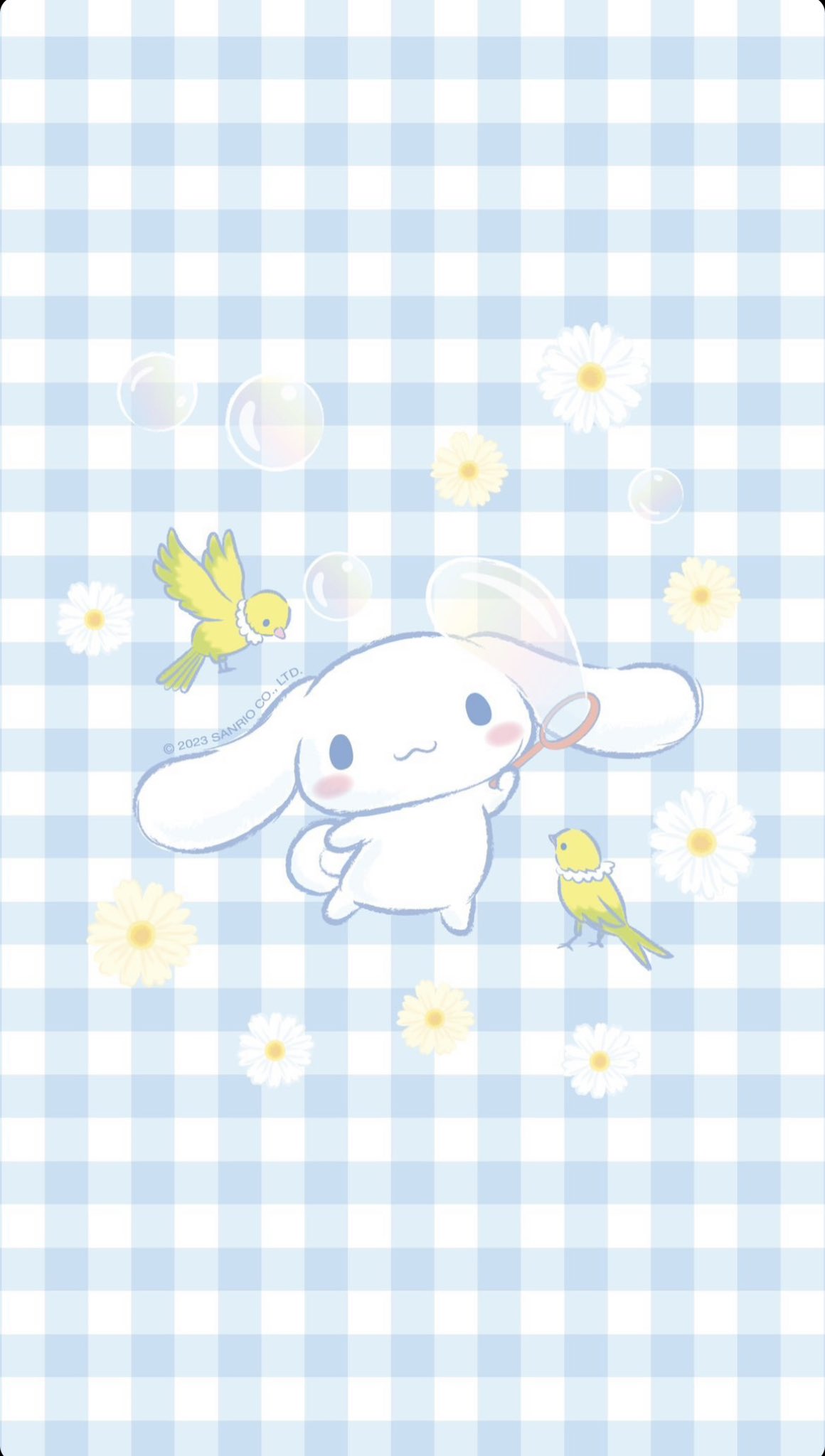 sanrio daily ✨ month's cinnamoroll wallpaper just dropped