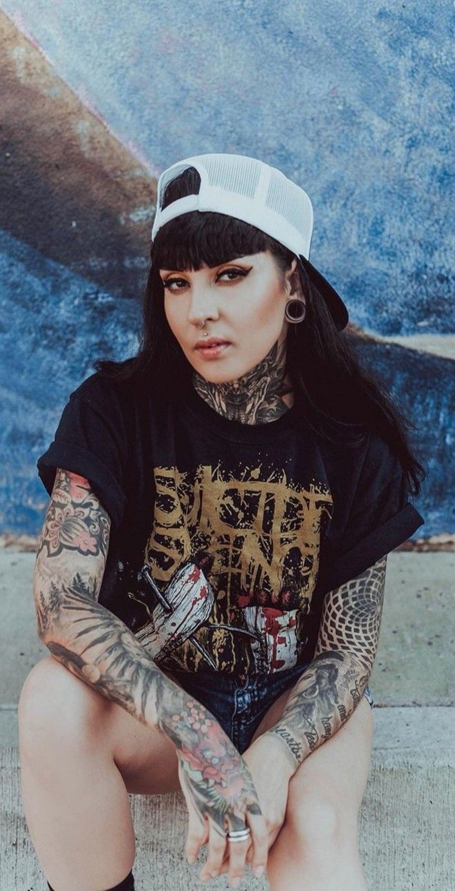 Tatiana Shmailyuk of Jinjer. Heavy metal girl, Metal girl, Punk girl