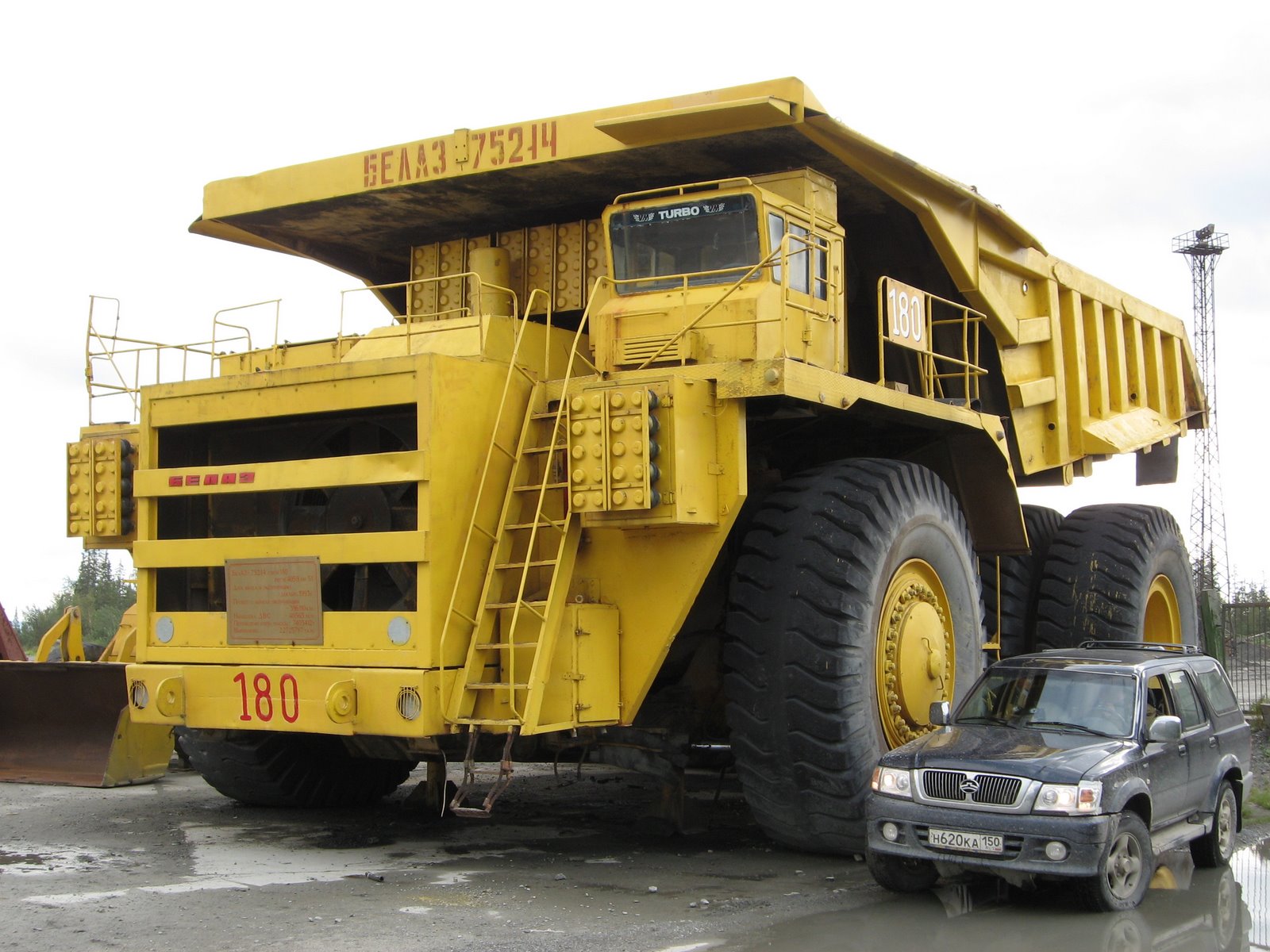 BelAZ 75214 Truck In