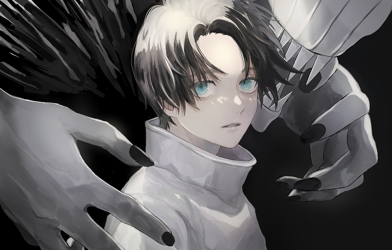 Wallpaper boy, manga, Yuuta Okkotsu, Rika Orimoto, the cursed spirit, Jujutsu Kaisen 0: Tokyo Toritsu Jujutsu Koutou Sen image for desktop, section арт