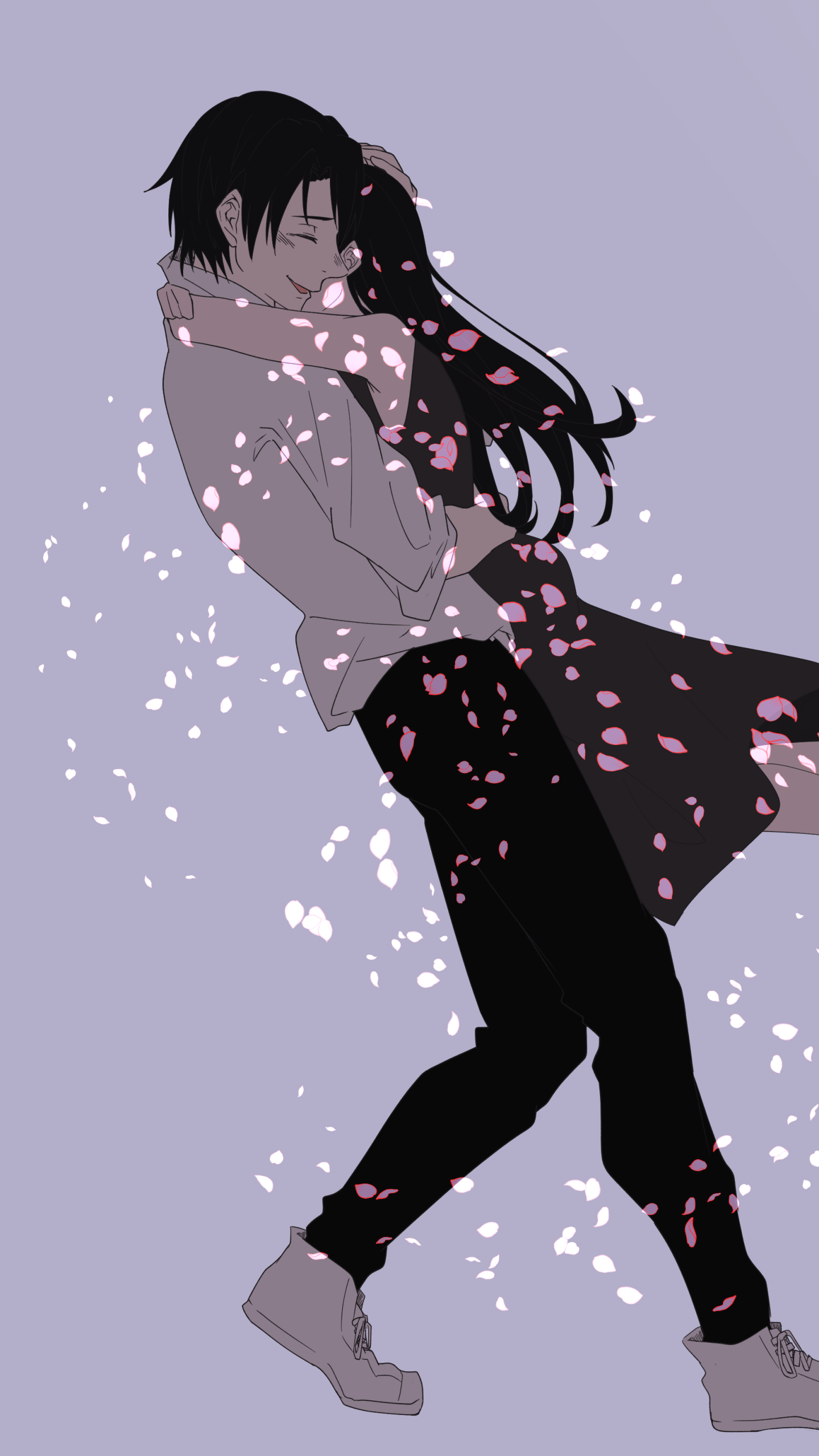 Wallpaper / Anime Jujutsu Kaisen Phone Wallpaper, Rika Orimoto, Yuta Okkotsu, 1440x2560 free download