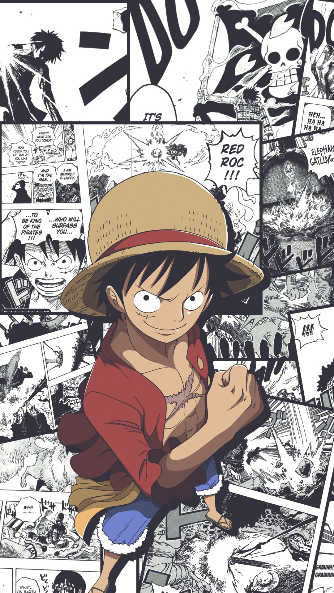 Anime One Piece, Monkey D. Luffy, 1080x1920 Phone HD Wallpaper