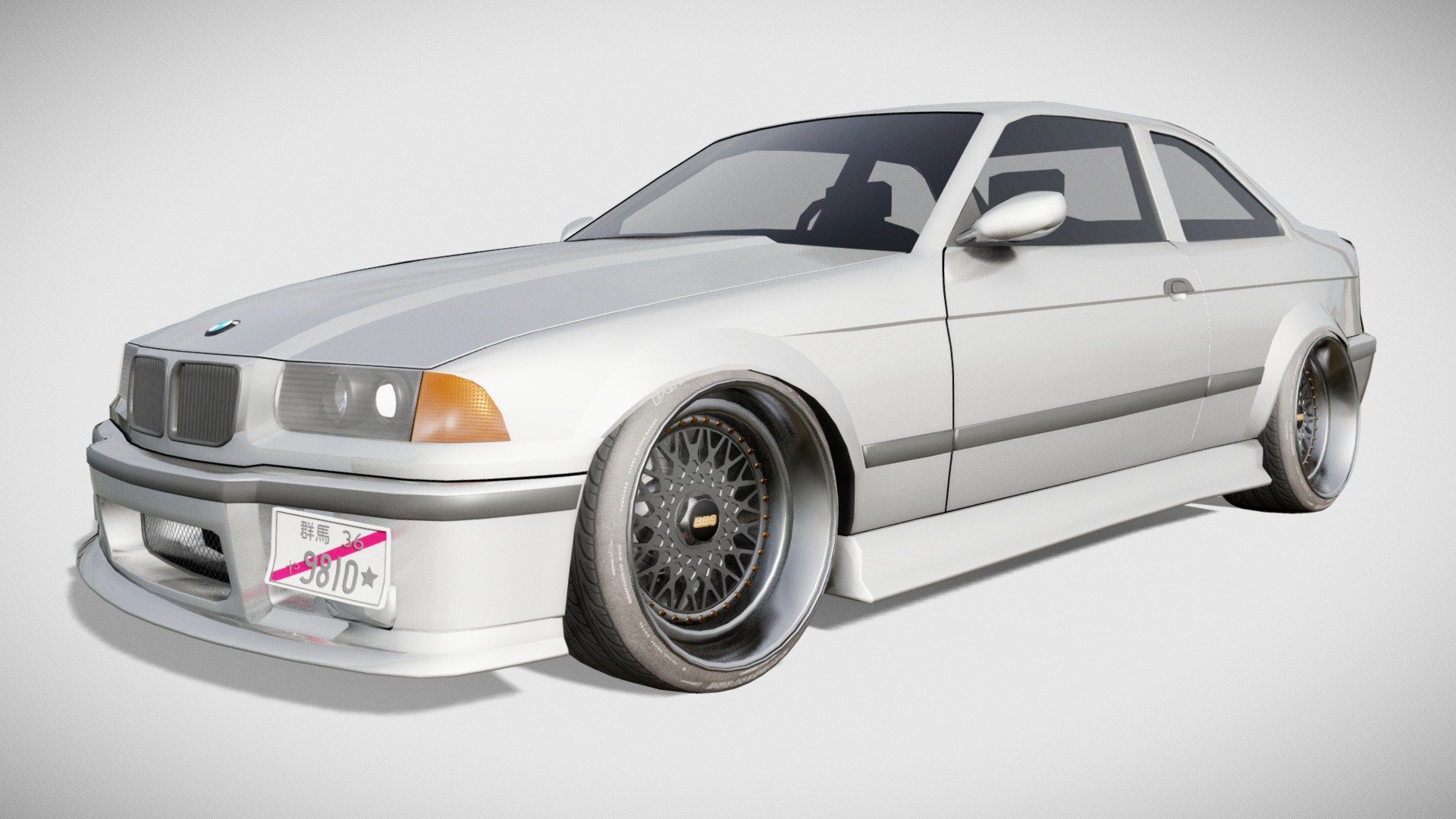 BMW E36 M3 Free 3D model by Martin Trafas [762b90e]