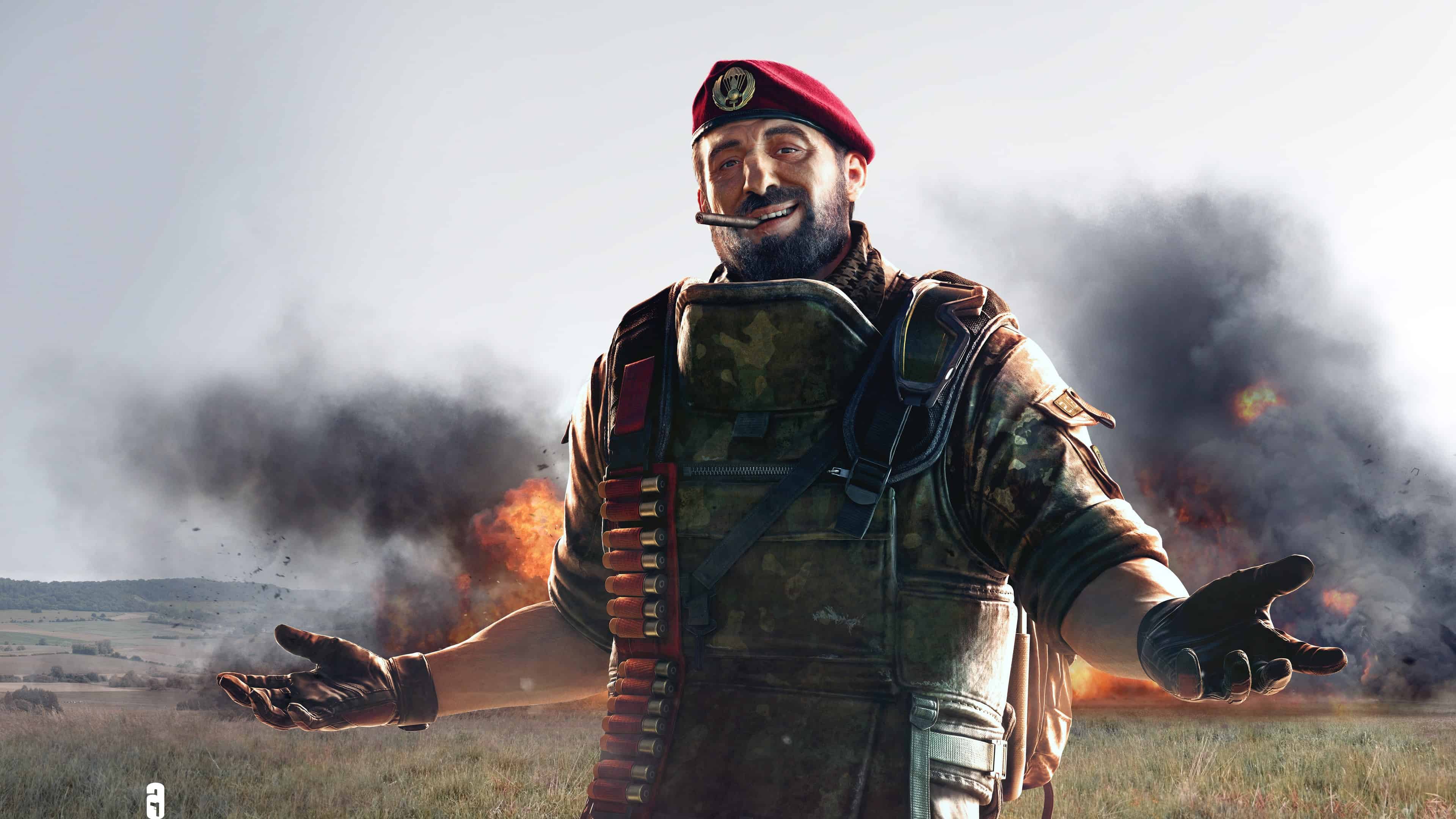 Tom Clancys Rainbow Six Siege Maestro UHD 4K Wallpaper