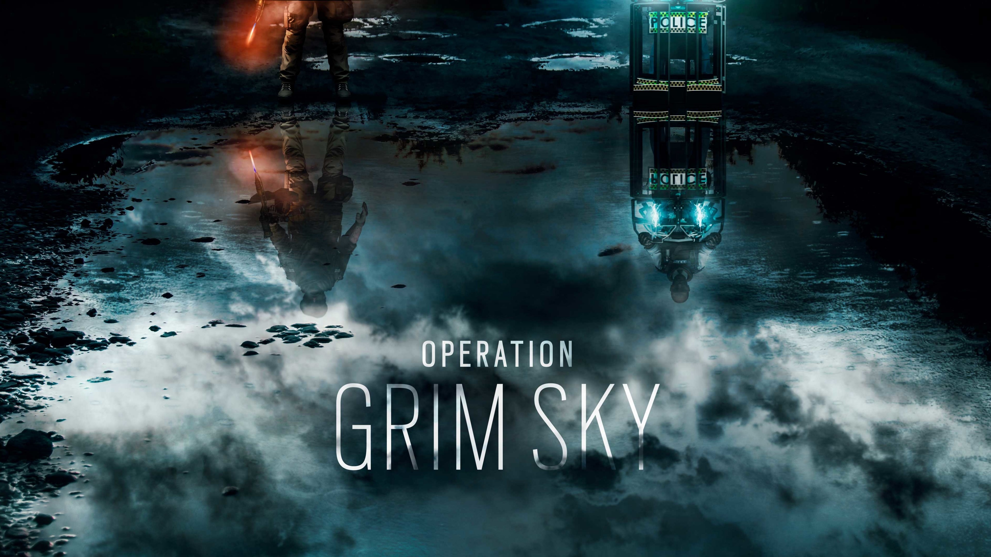 Wallpaper Operation Grim Sky, Gamescom 2018, Tom Clancy's Rainbow Six Siege, poster, artwork, 5K, Games