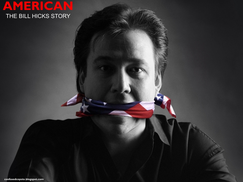 under the small umbrella: Bill Hicks Wallpaper