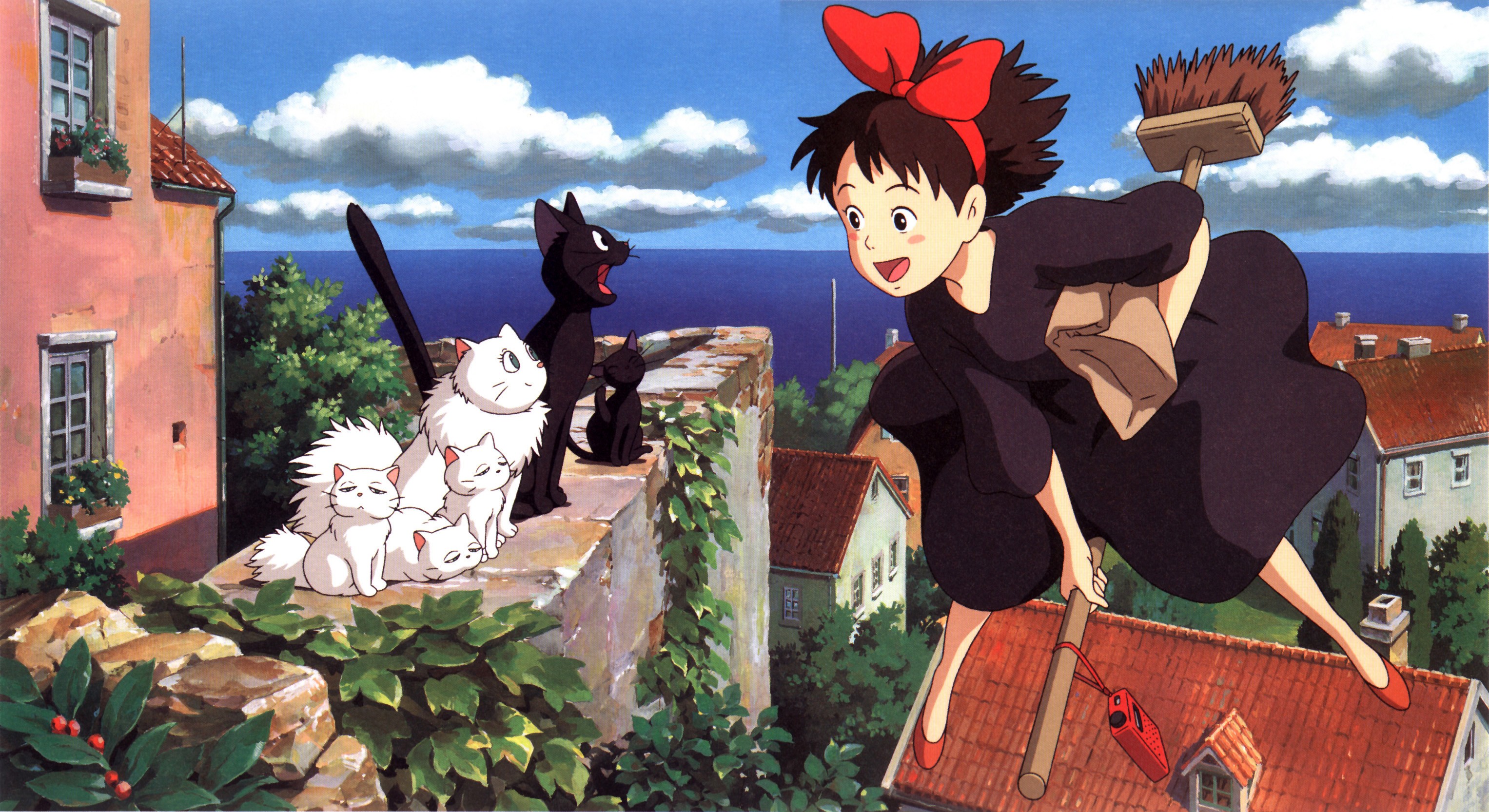 anime girls anime Kikis Delivery Service Studio Ghibli Gallery HD Wallpaper