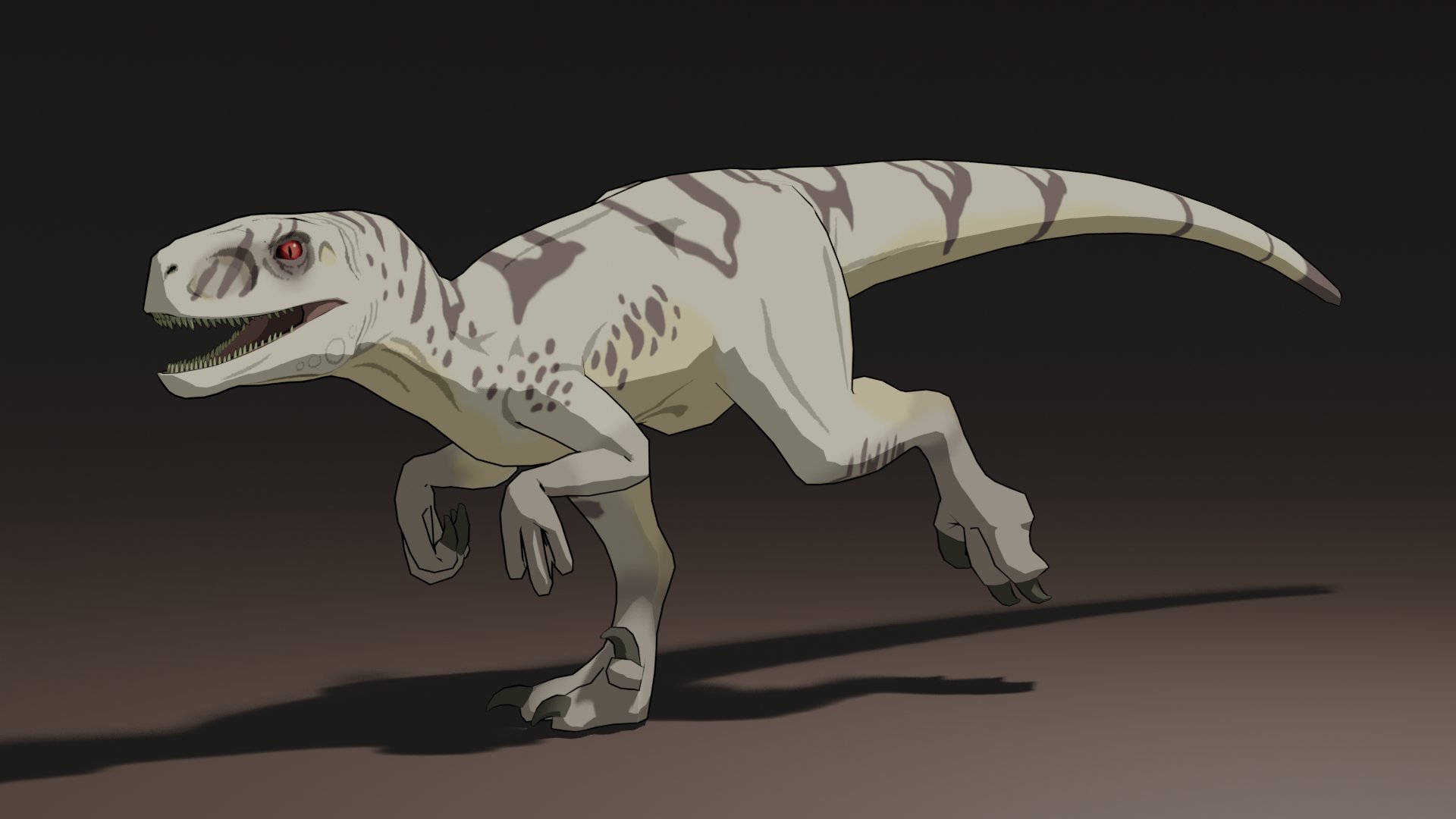 MikesMedia cel shaded dinosaur models inspired by #JurassicWorldDominion starting off with Atrociraptor Ghost. Recolours for the rest will follow soon