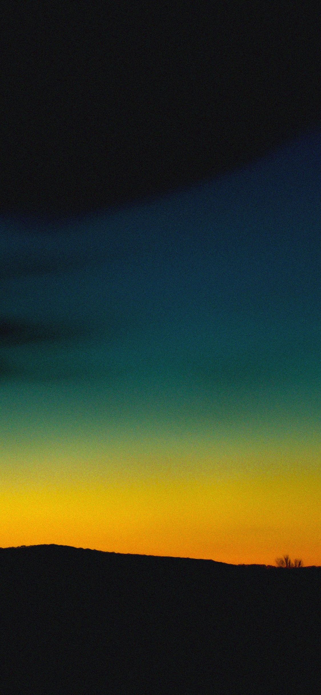 Orange Green Sky Sunset Nature #iPhone #X #wallpaper. Sunset nature, Sky aesthetic, Green sky